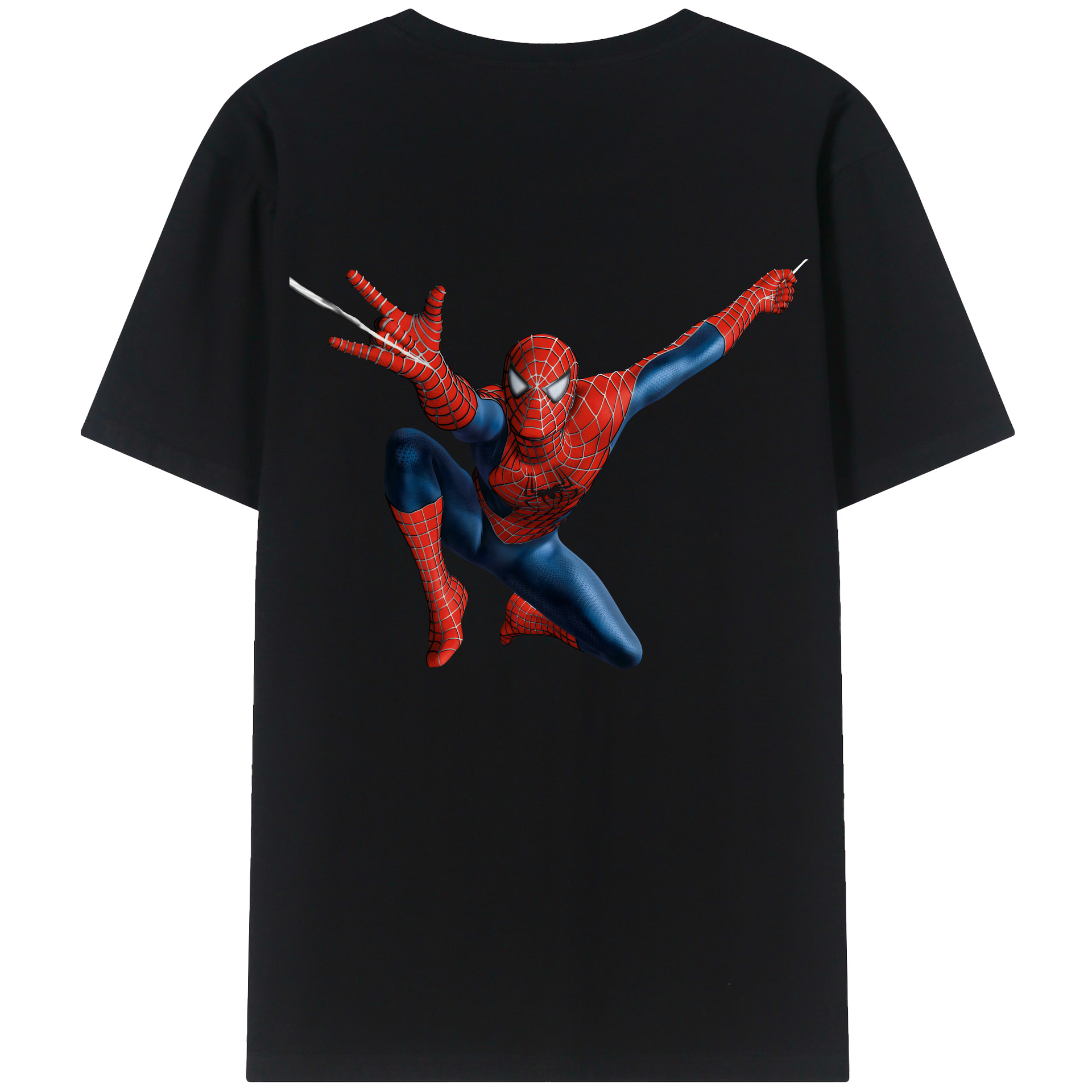 （画像用） アベンジャーズ The Avengers 綿100％ メンズ半袖Tシャツ（バックプリント） 通気性