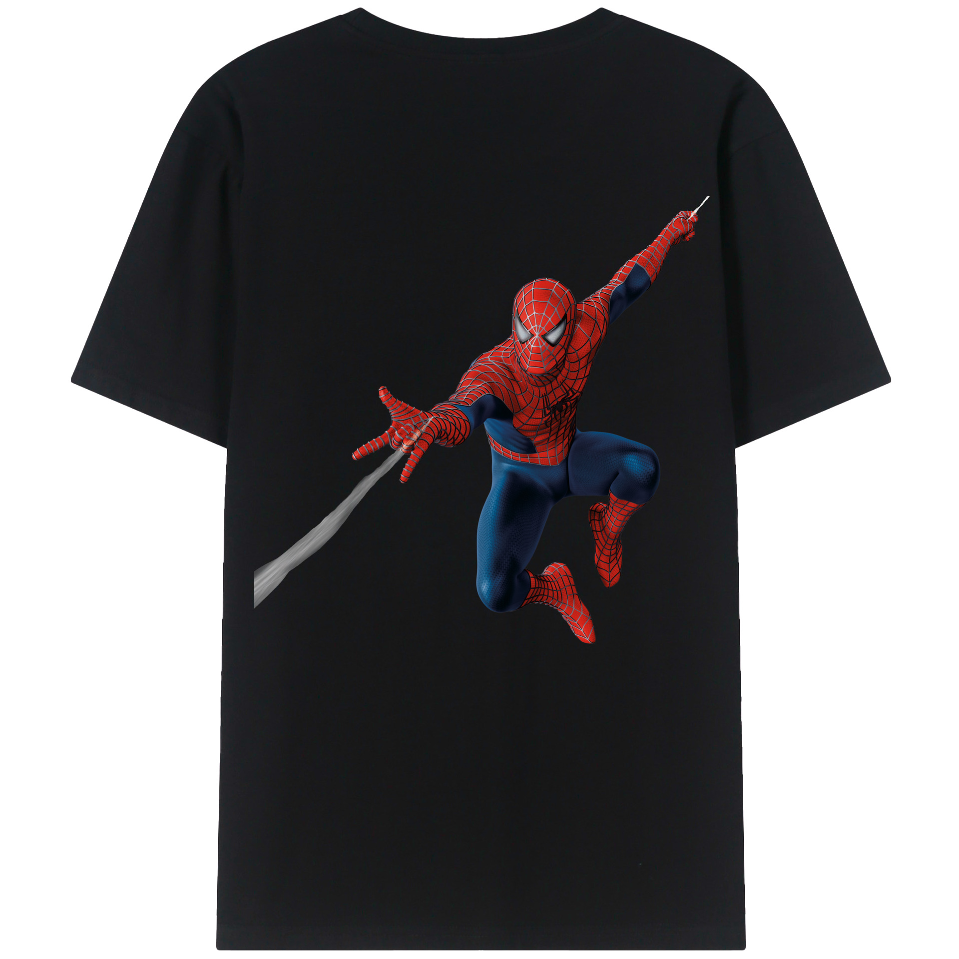 （画像用） アベンジャーズ The Avengers 綿100％ メンズ半袖Tシャツ（バックプリント） 通気性