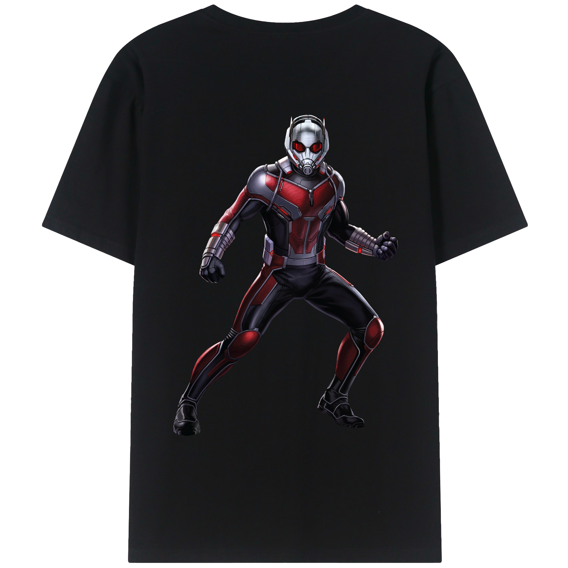 （画像用） アベンジャーズ The Avengers 綿100％ メンズ半袖Tシャツ（バックプリント） 通気性