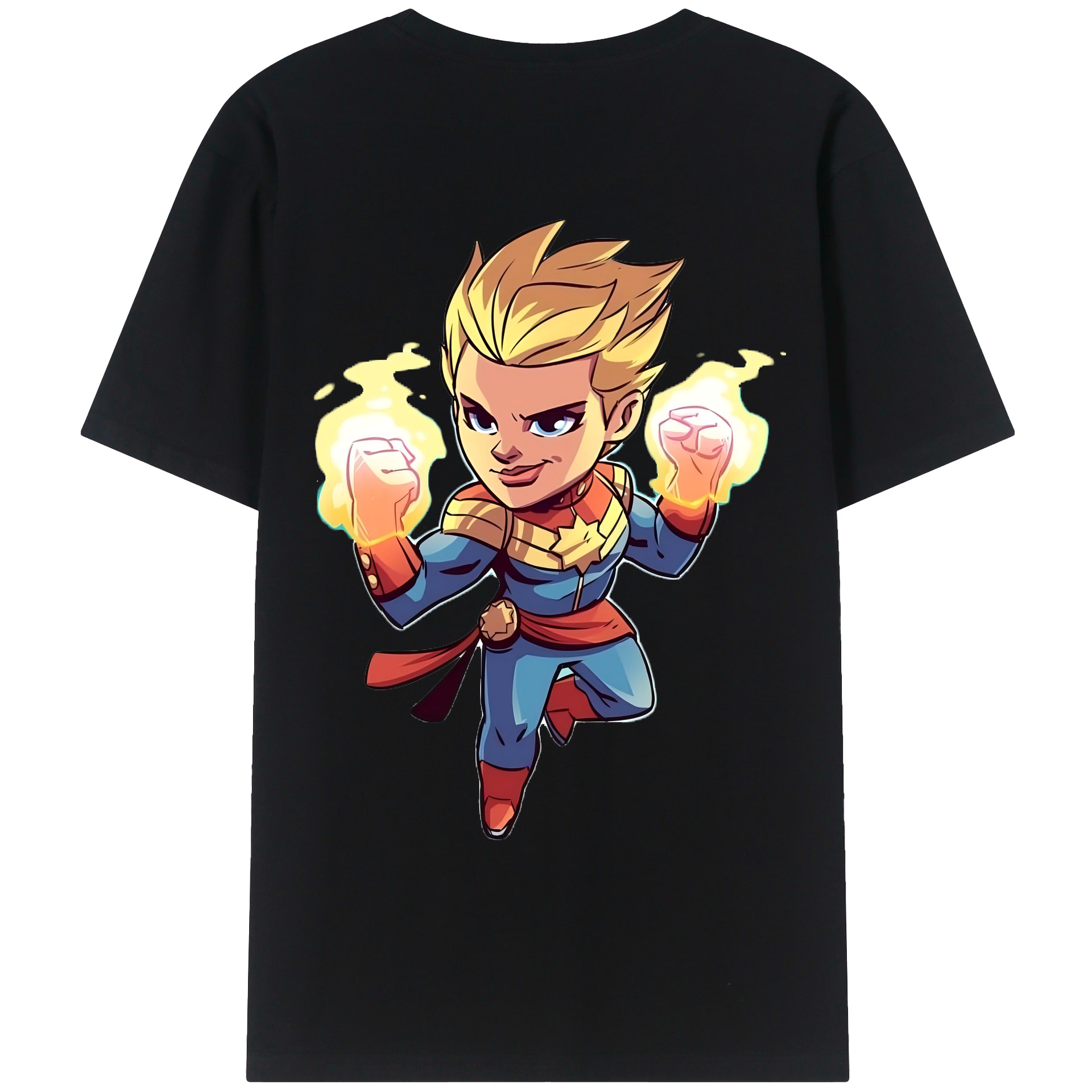 （画像用） アベンジャーズ The Avengers 綿100％ メンズ半袖Tシャツ（バックプリント） 通気性
