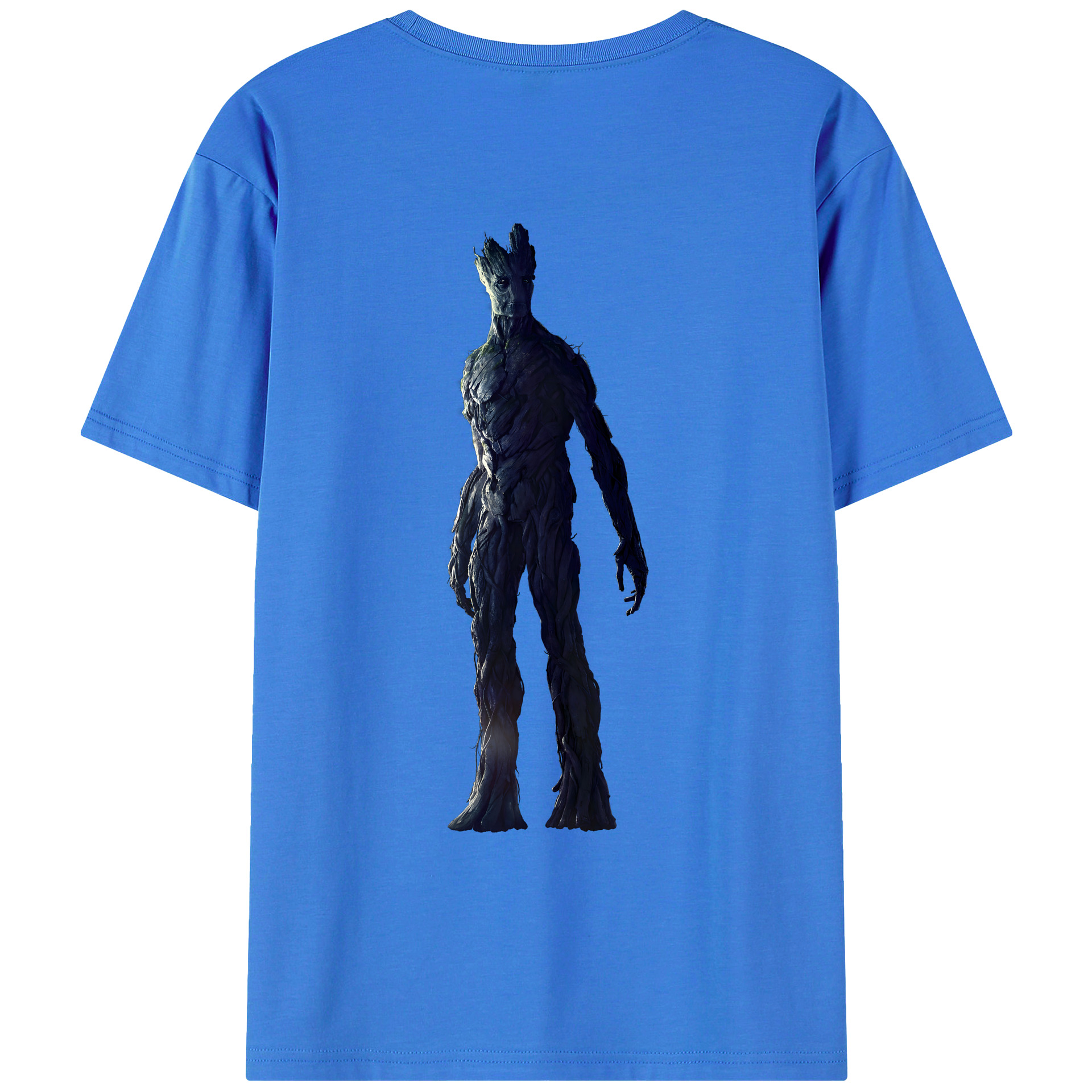 （画像用） アベンジャーズ The Avengers 綿100％ メンズ半袖Tシャツ（バックプリント） 通気性