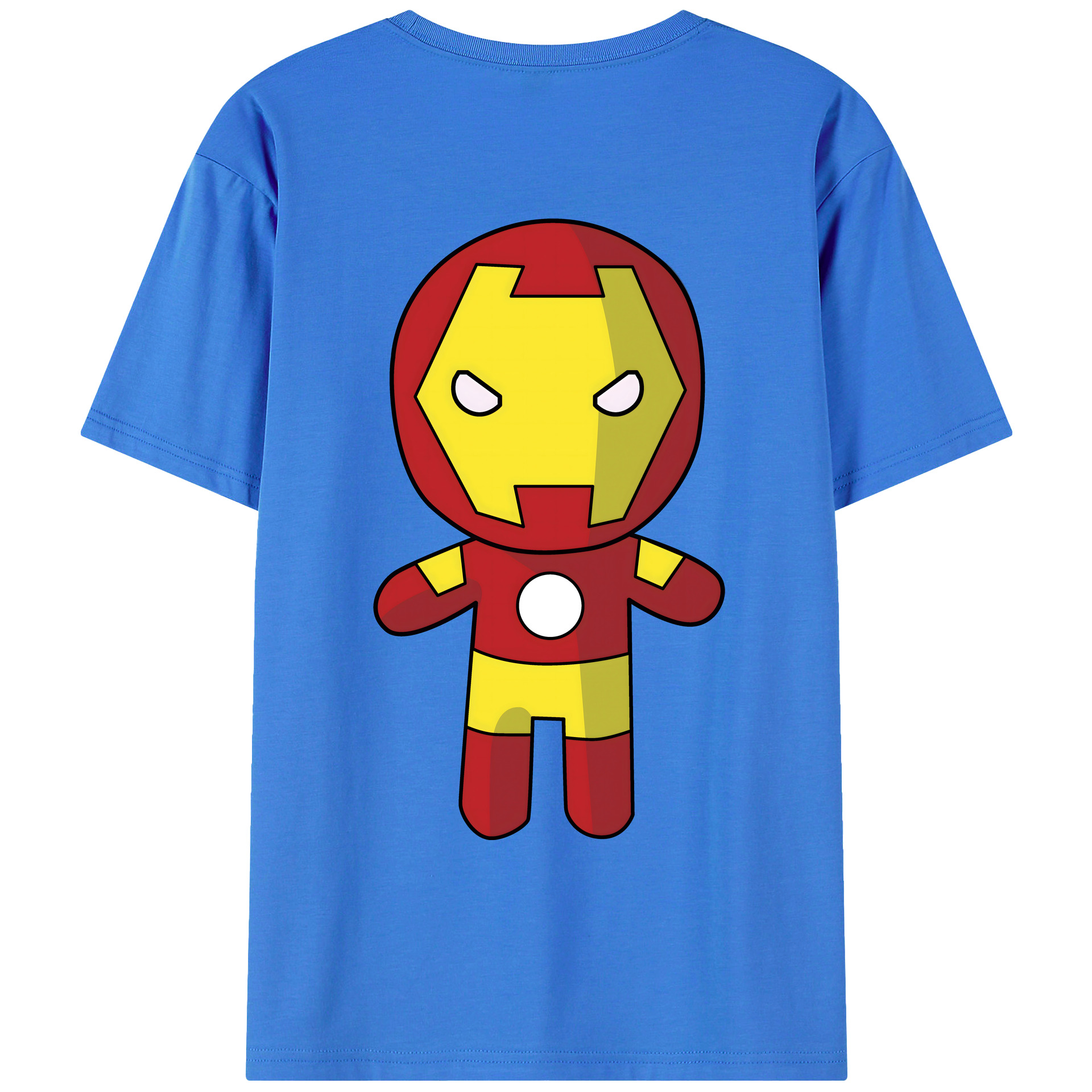 （画像用） アベンジャーズ The Avengers 綿100％ メンズ半袖Tシャツ（バックプリント） 通気性