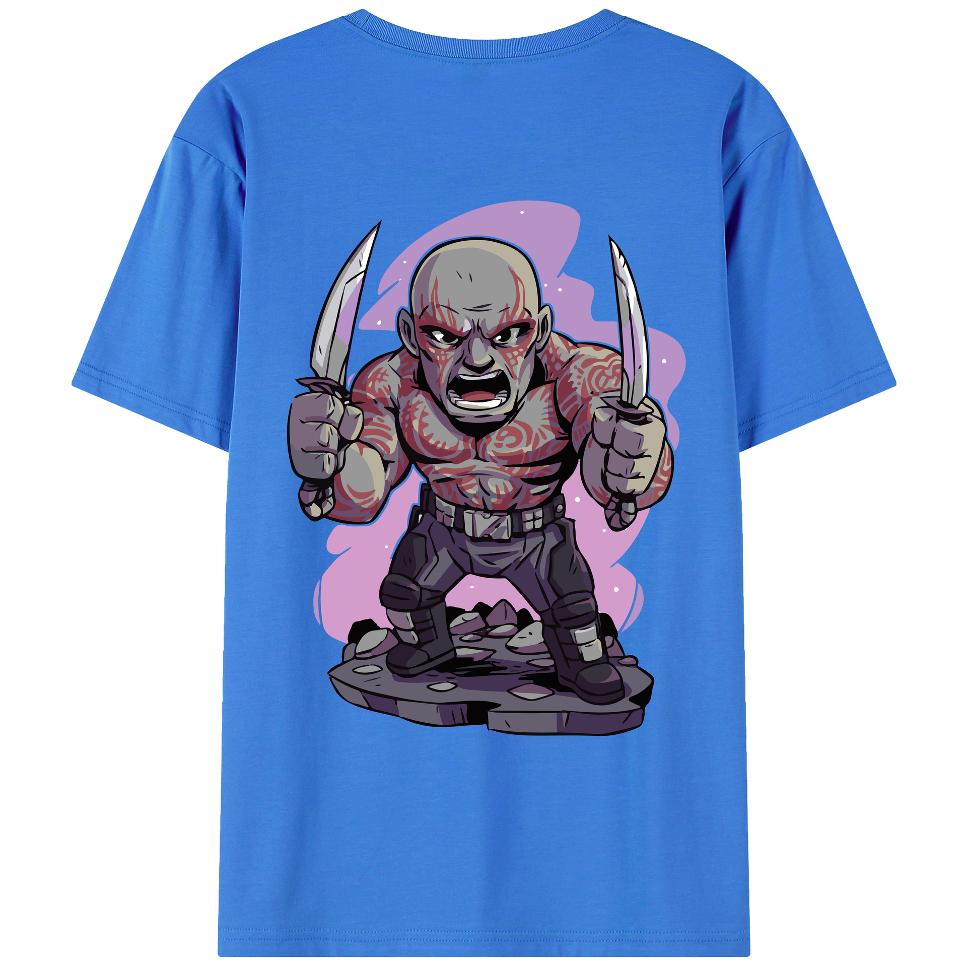 （画像用） アベンジャーズ The Avengers 綿100％ メンズ半袖Tシャツ（バックプリント） 通気性