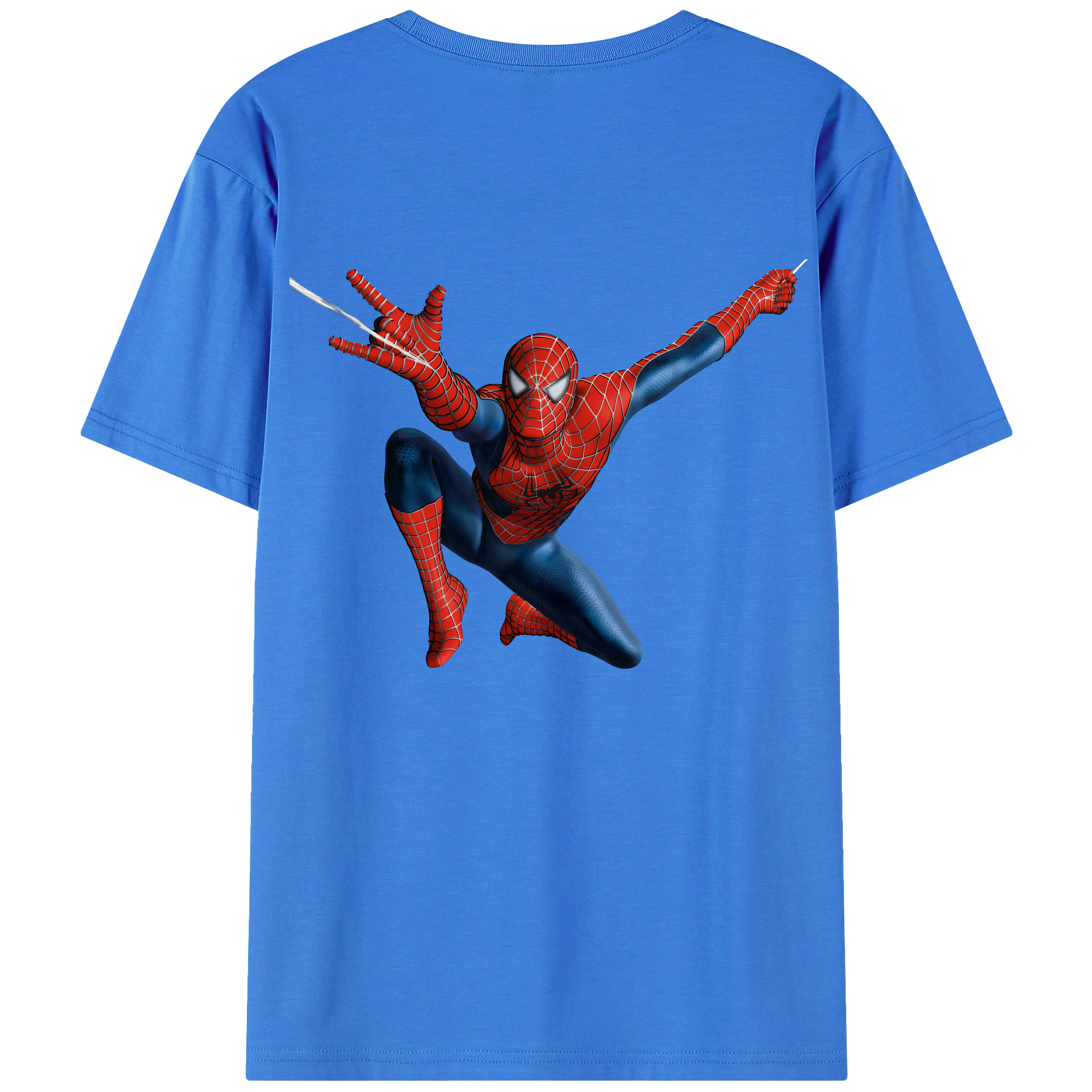 （画像用） アベンジャーズ The Avengers 綿100％ メンズ半袖Tシャツ（バックプリント） 通気性