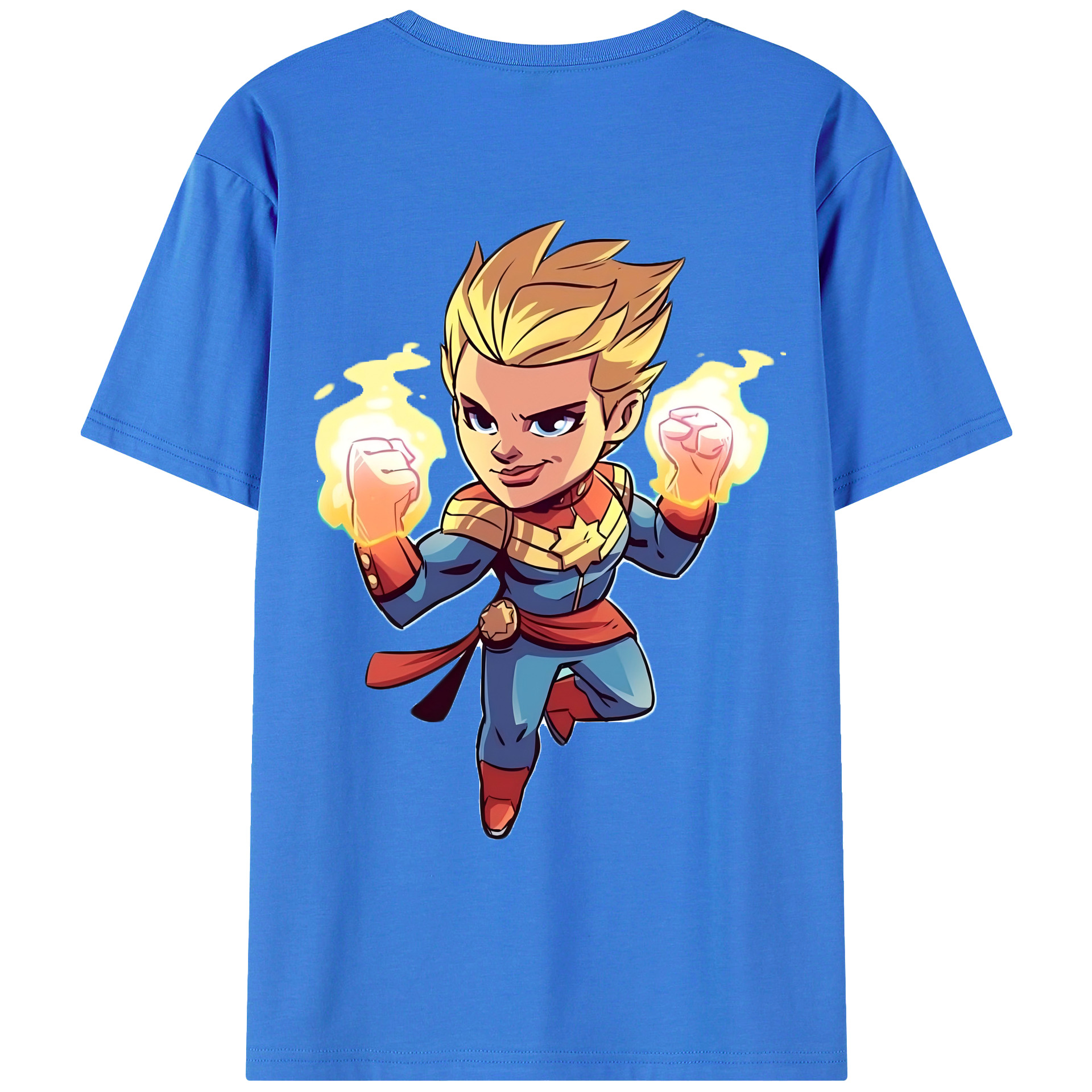 （画像用） アベンジャーズ The Avengers 綿100％ メンズ半袖Tシャツ（バックプリント） 通気性