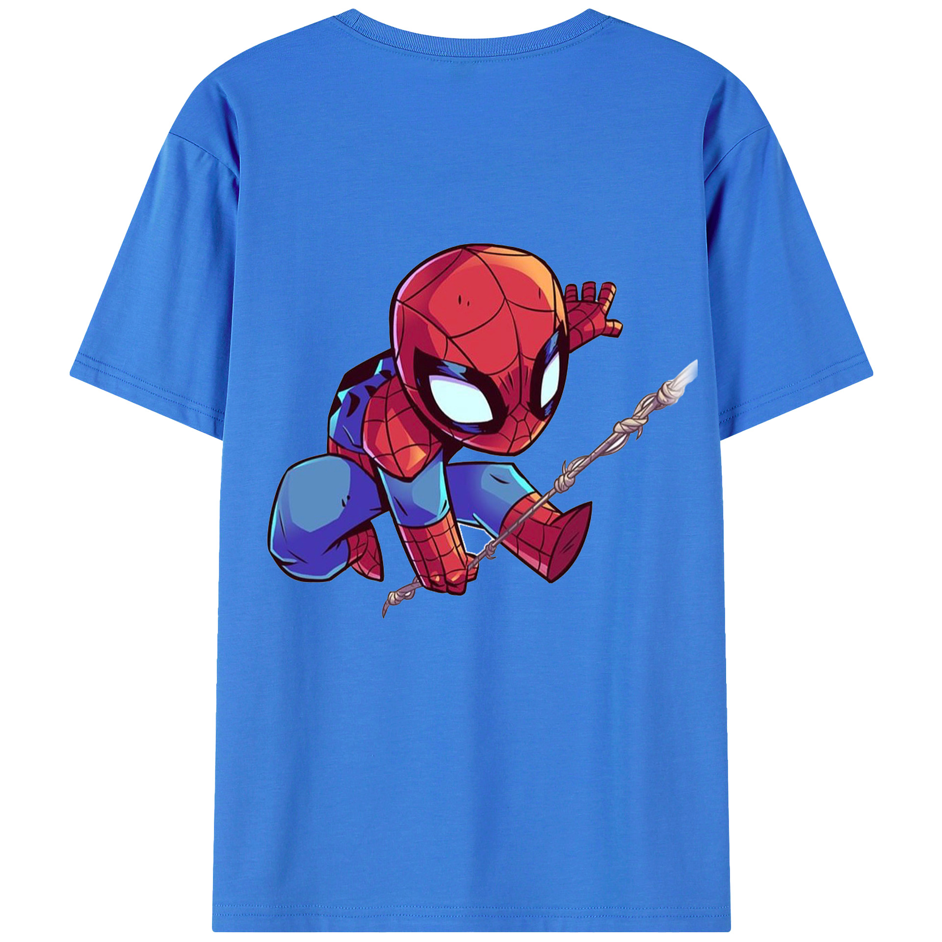 （画像用） アベンジャーズ The Avengers 綿100％ メンズ半袖Tシャツ（バックプリント） 通気性