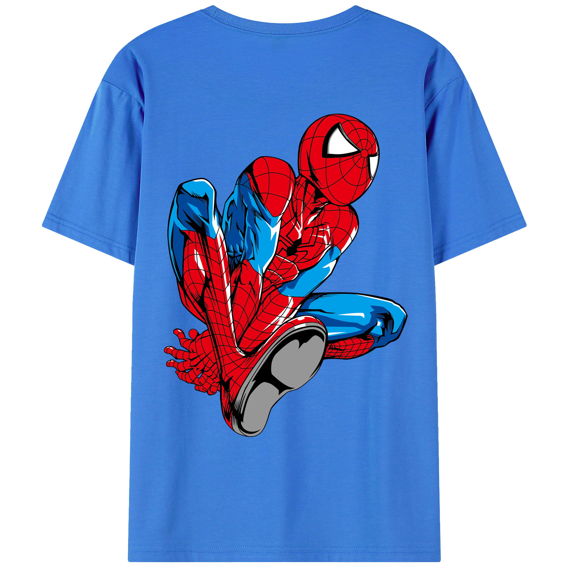 （画像用） アベンジャーズ The Avengers 綿100％ メンズ半袖Tシャツ（バックプリント） 通気性
