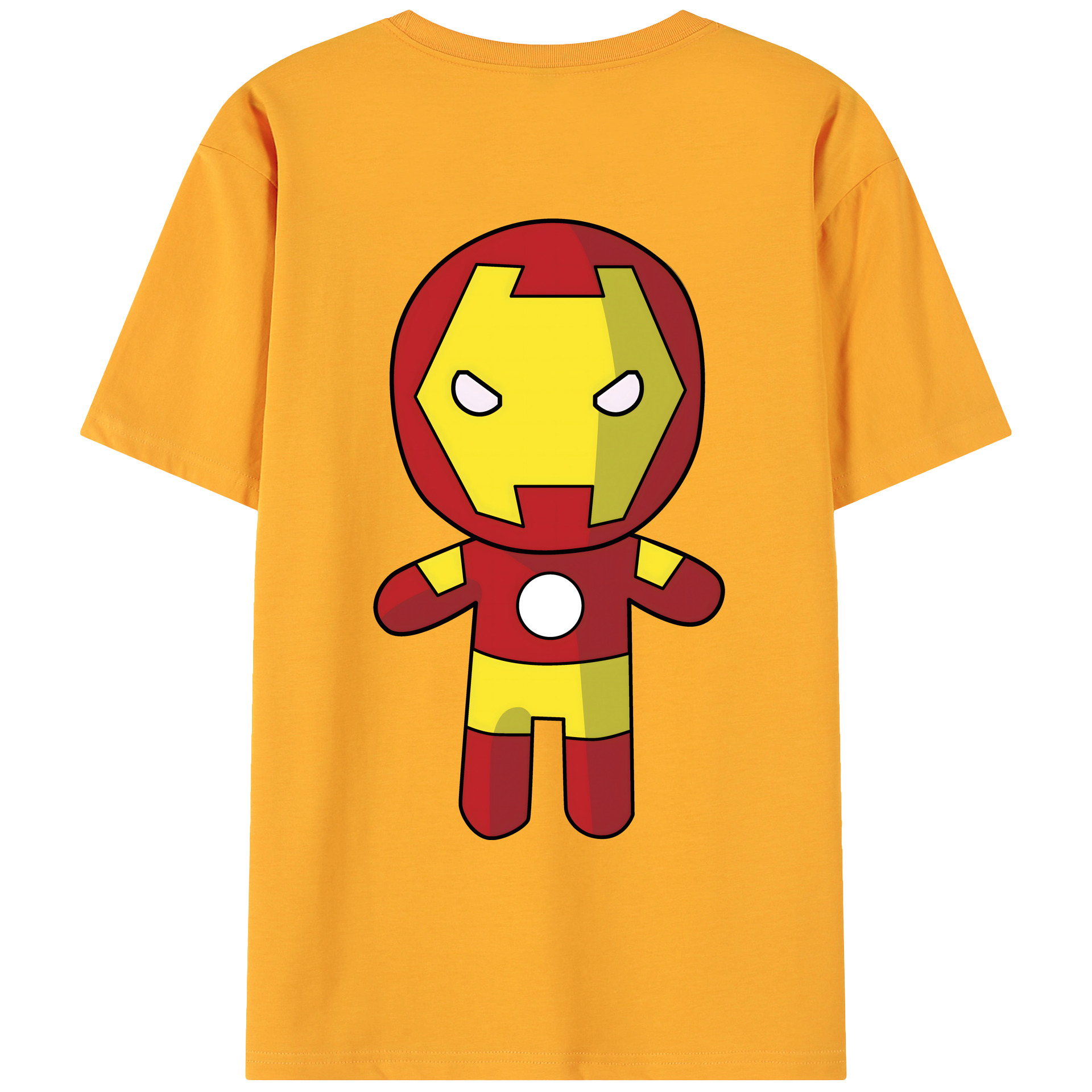 （画像用） アベンジャーズ The Avengers 綿100％ メンズ半袖Tシャツ（バックプリント） 通気性