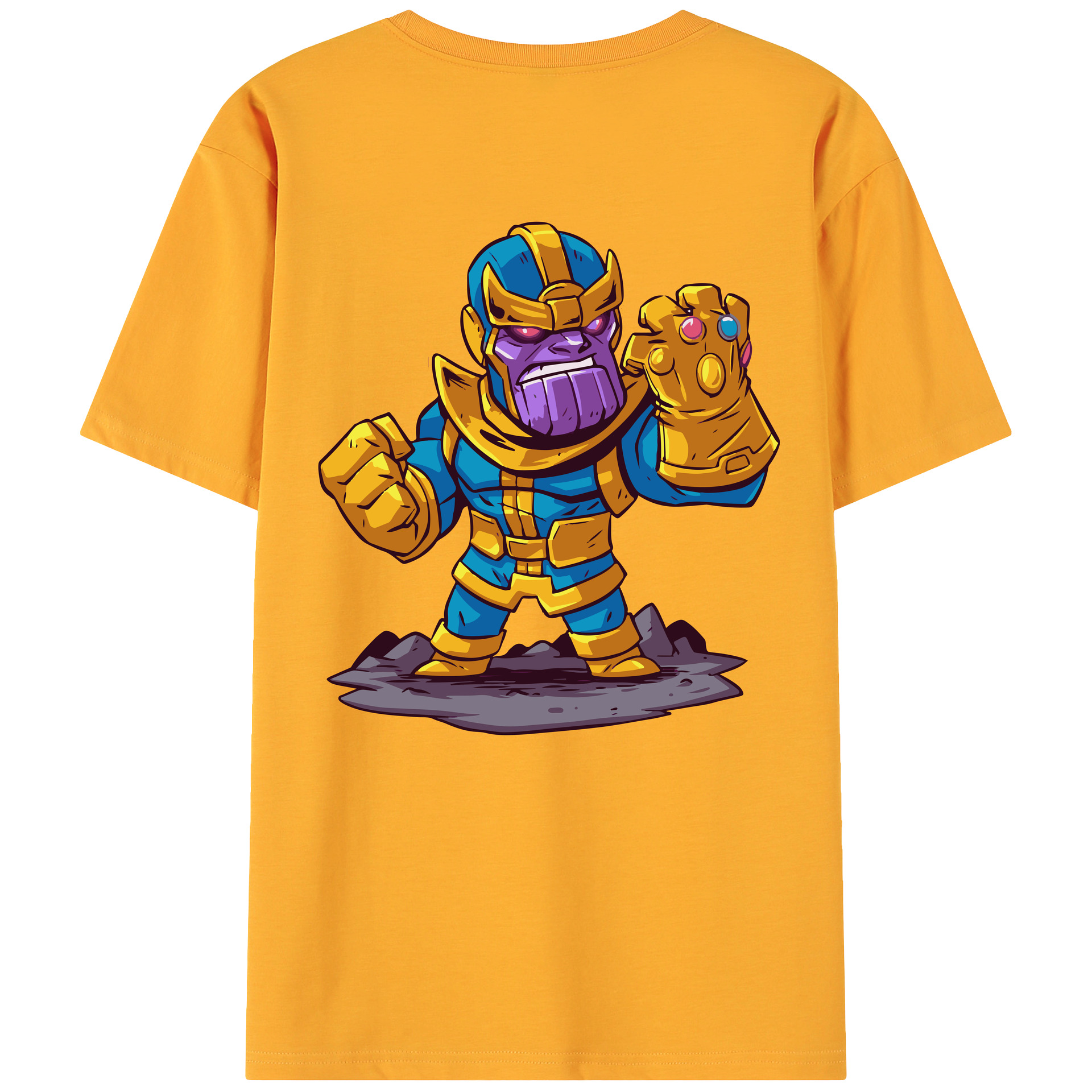 （画像用） アベンジャーズ The Avengers 綿100％ メンズ半袖Tシャツ（バックプリント） 通気性