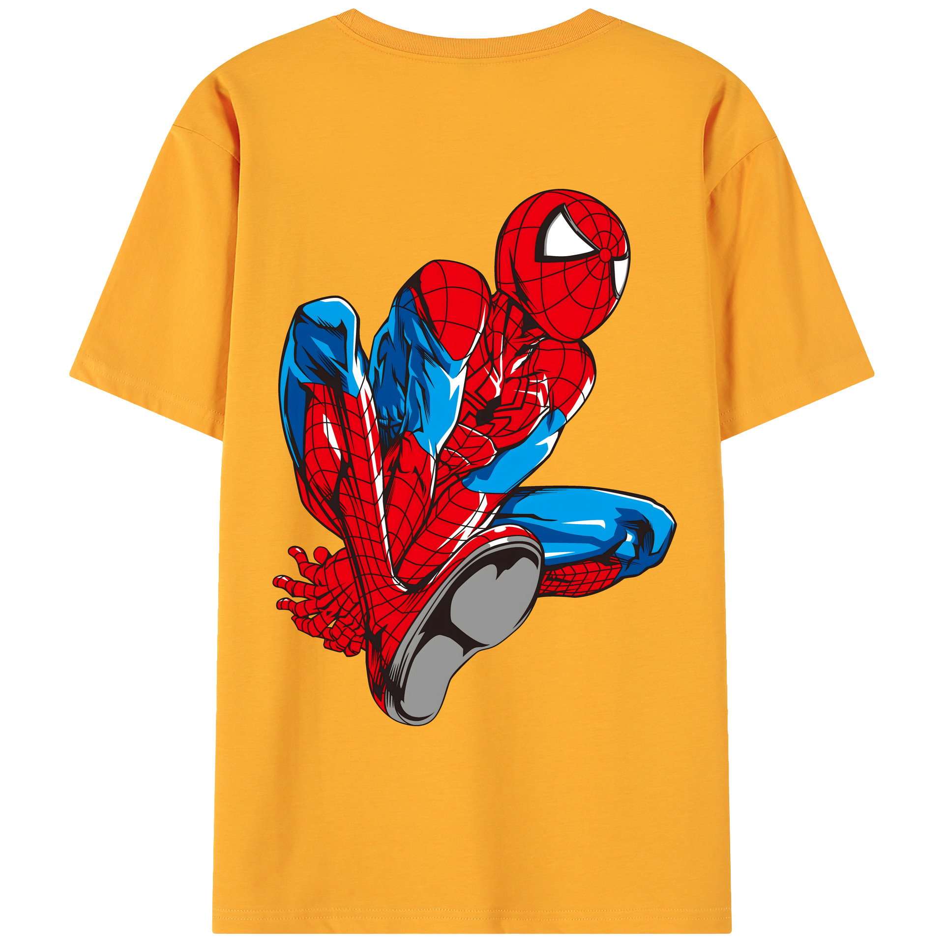 （画像用） アベンジャーズ The Avengers 綿100％ メンズ半袖Tシャツ（バックプリント） 通気性