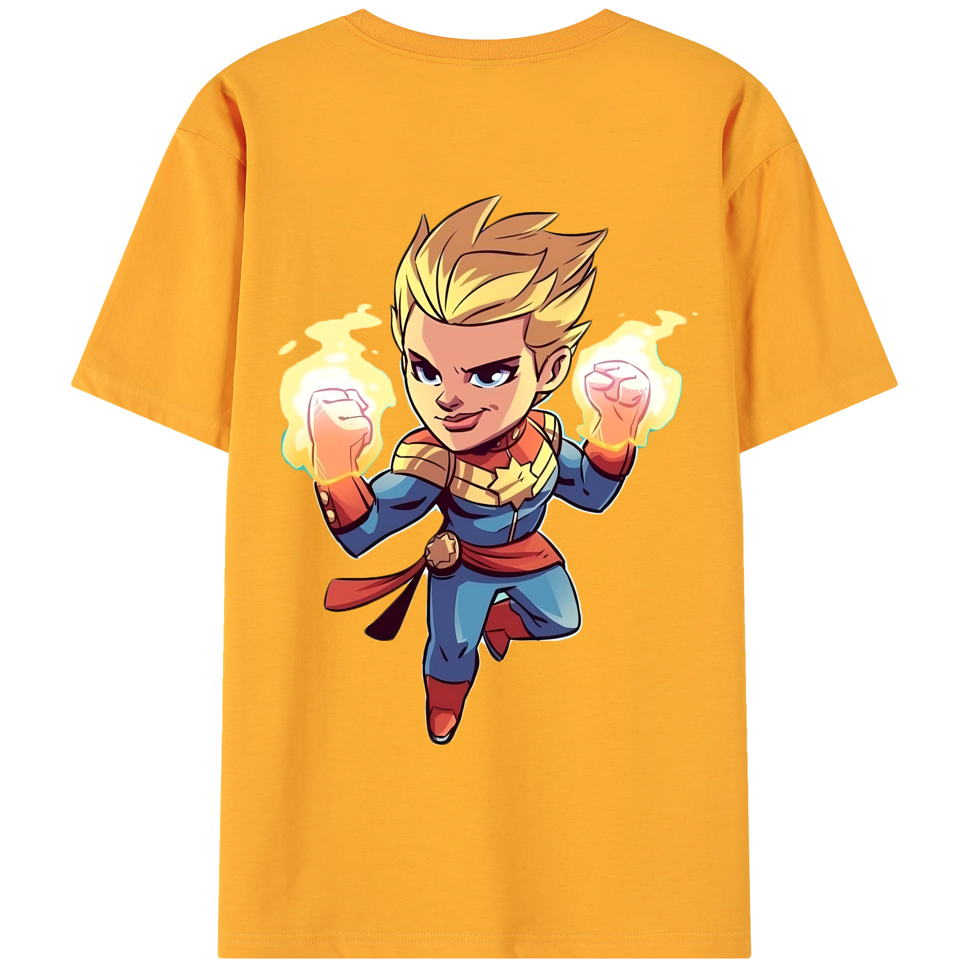 （画像用） アベンジャーズ The Avengers 綿100％ メンズ半袖Tシャツ（バックプリント） 通気性