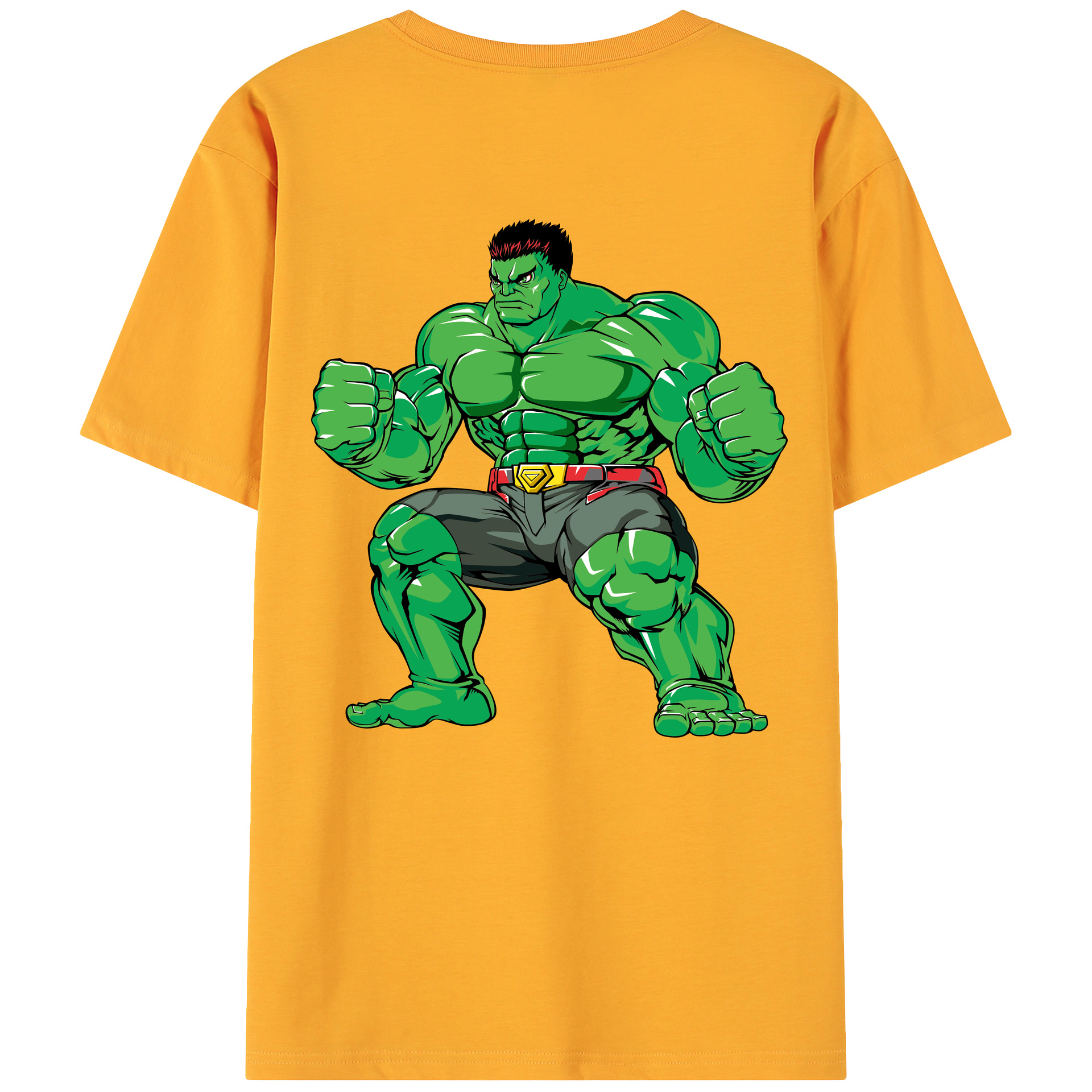 （画像用） アベンジャーズ The Avengers 綿100％ メンズ半袖Tシャツ（バックプリント） 通気性