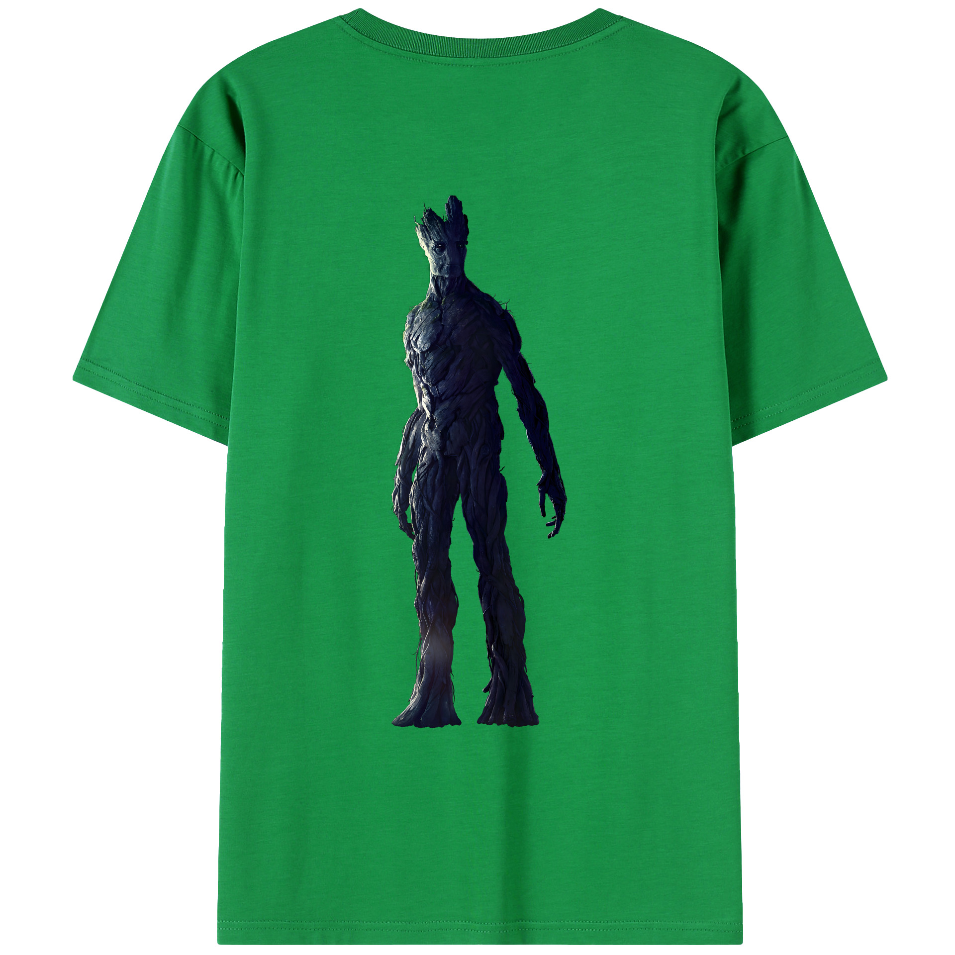 （画像用） アベンジャーズ The Avengers 綿100％ メンズ半袖Tシャツ（バックプリント） 通気性