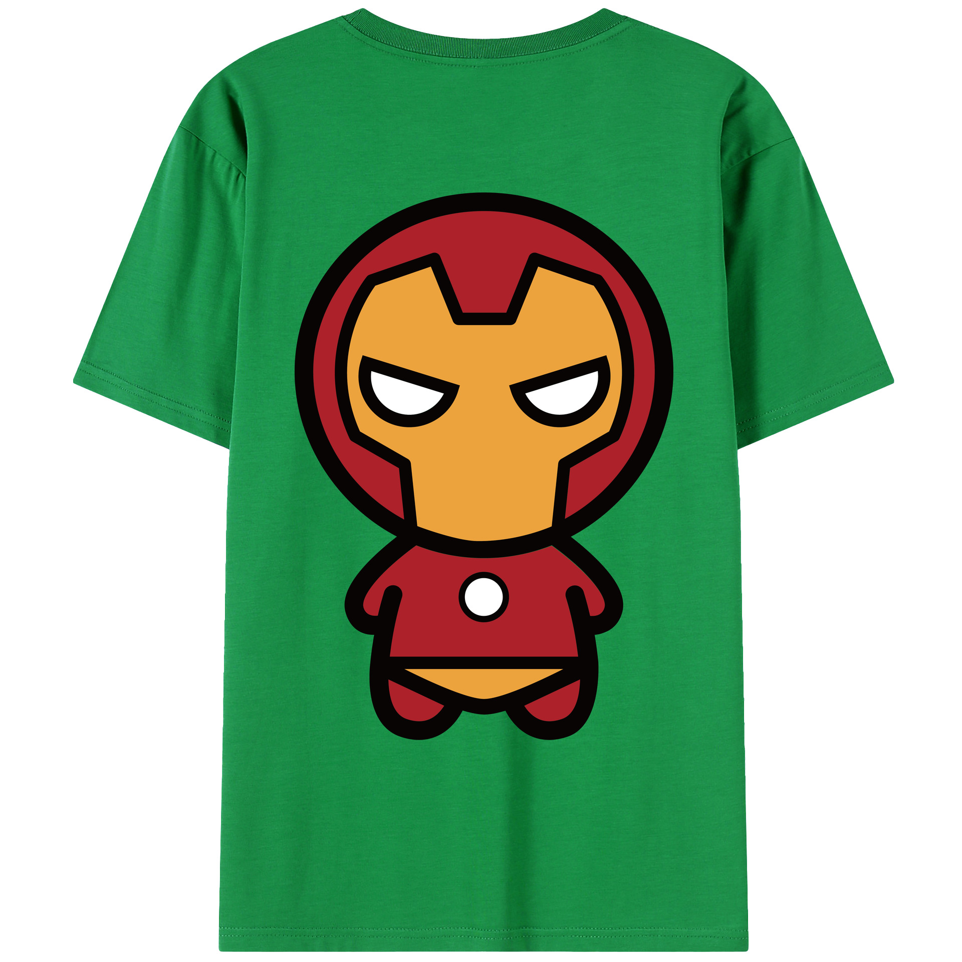 （画像用） アベンジャーズ The Avengers 綿100％ メンズ半袖Tシャツ（バックプリント） 通気性