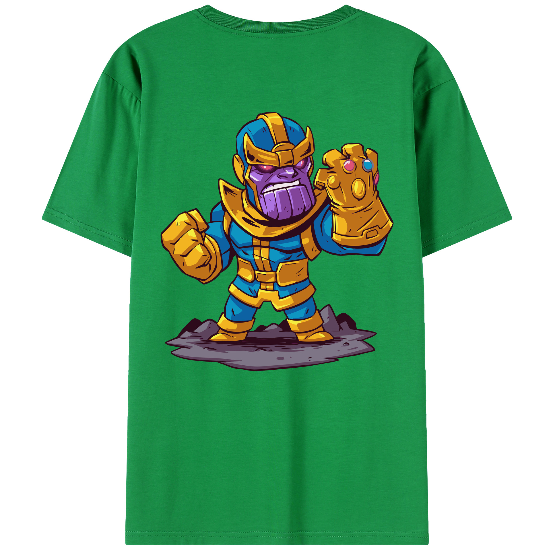（画像用） アベンジャーズ The Avengers 綿100％ メンズ半袖Tシャツ（バックプリント） 通気性