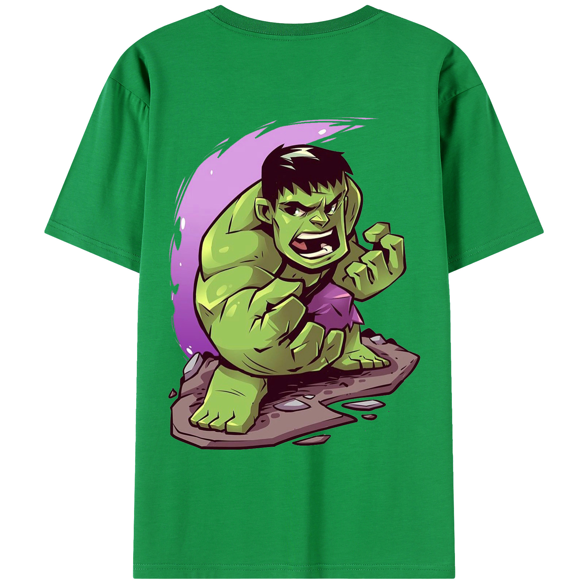 （画像用） アベンジャーズ The Avengers 綿100％ メンズ半袖Tシャツ（バックプリント） 通気性