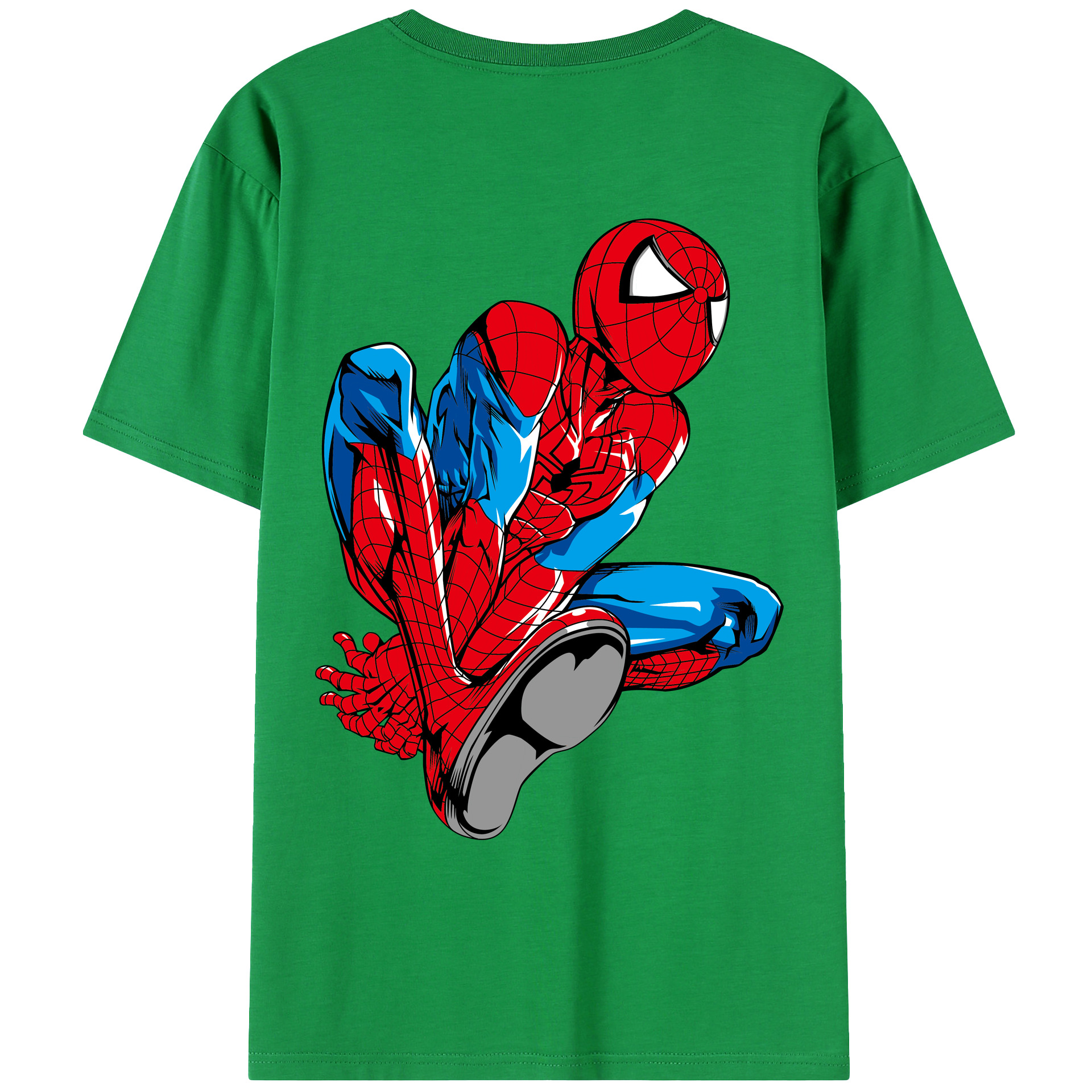 （画像用） アベンジャーズ The Avengers 綿100％ メンズ半袖Tシャツ（バックプリント） 通気性