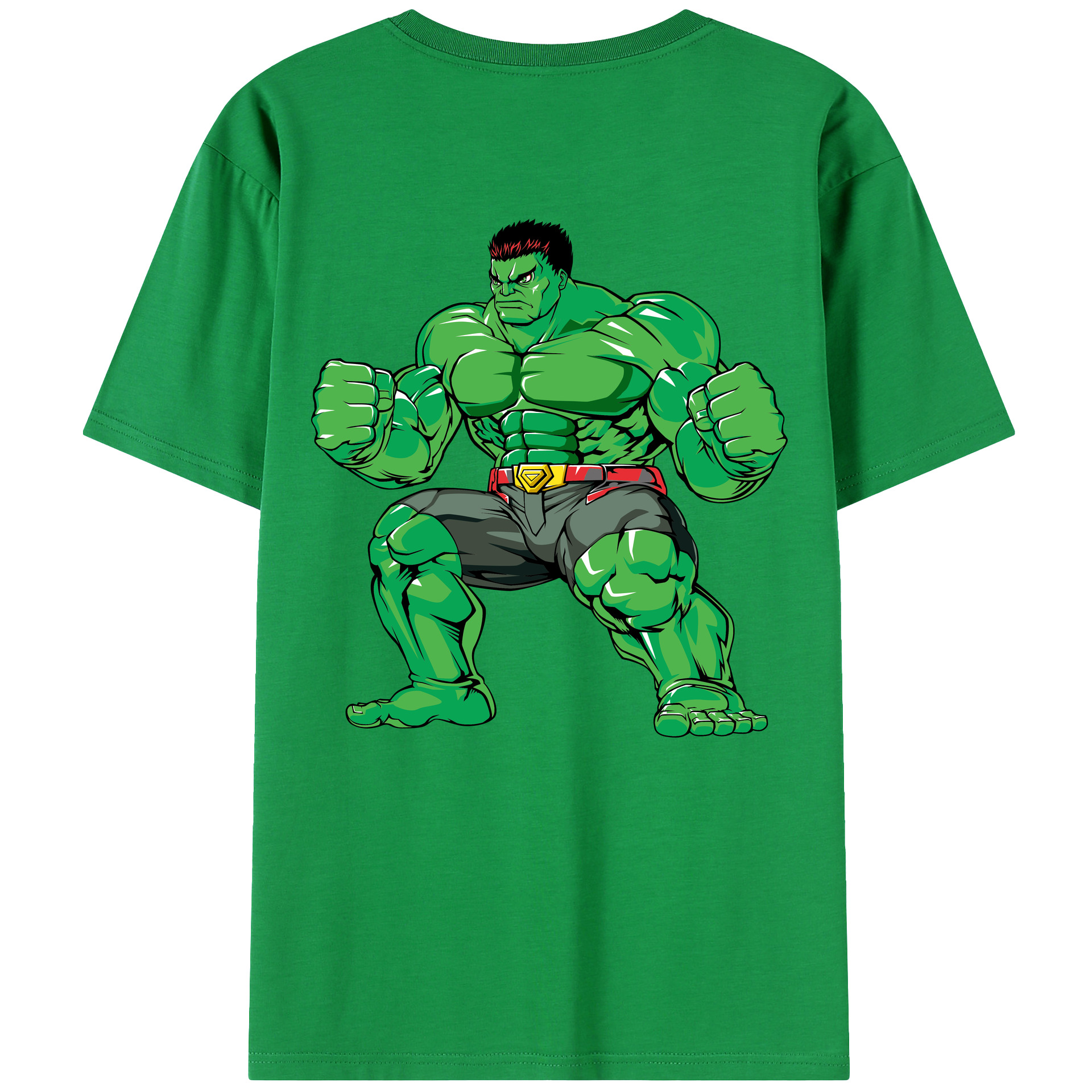 （画像用） アベンジャーズ The Avengers 綿100％ メンズ半袖Tシャツ（バックプリント） 通気性