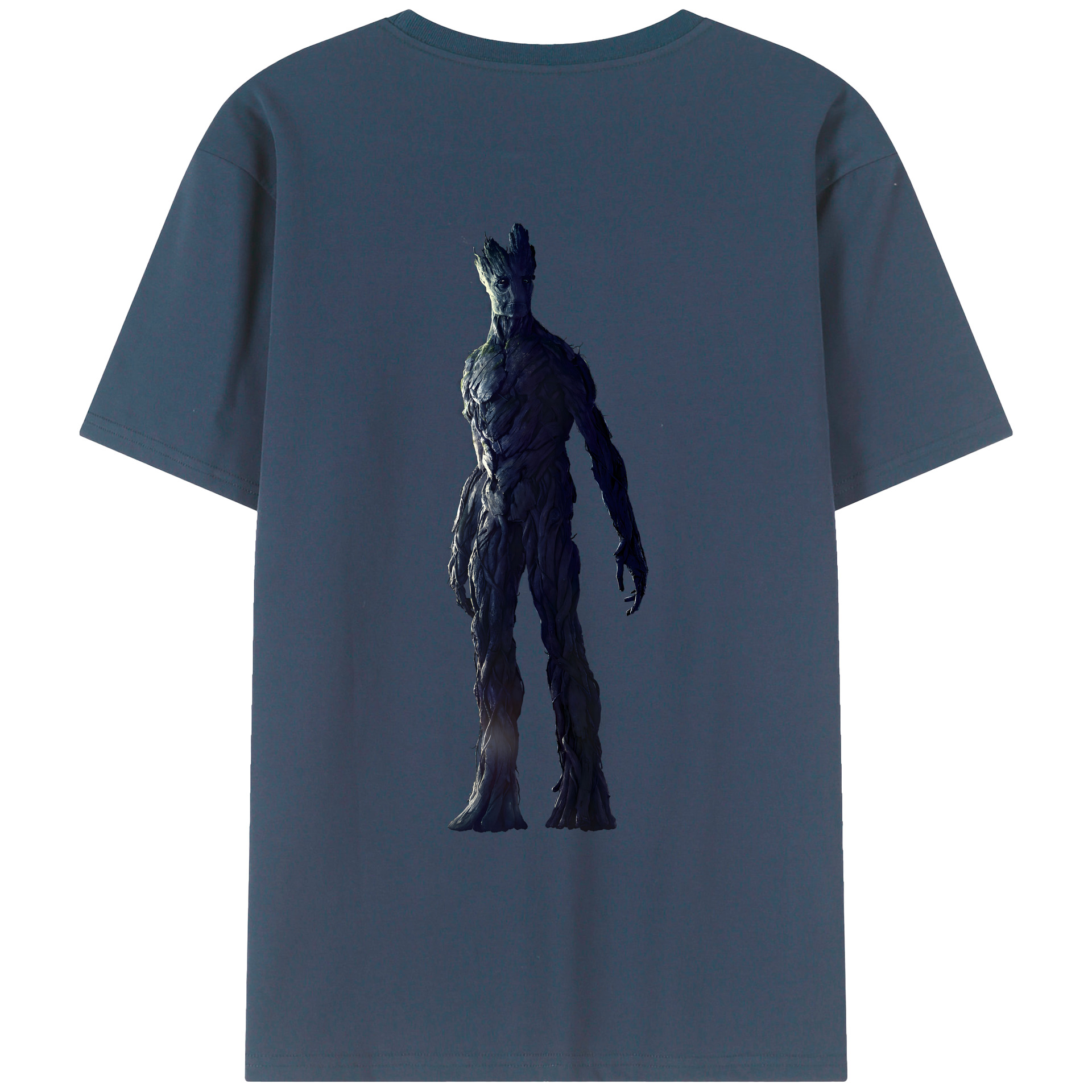 （画像用） アベンジャーズ The Avengers 綿100％ メンズ半袖Tシャツ（バックプリント） 通気性