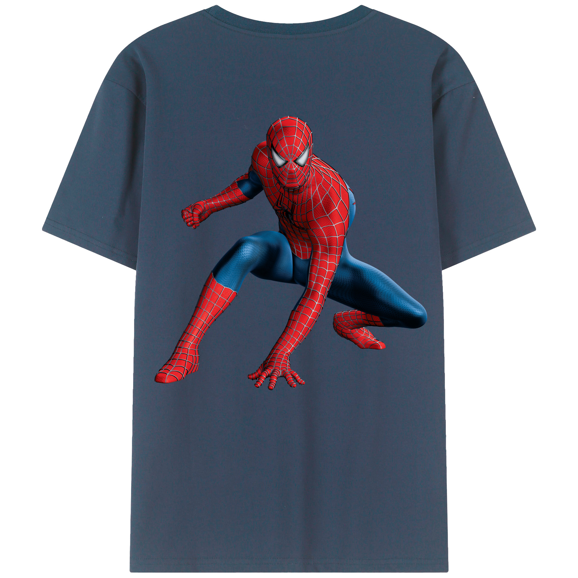 （画像用） アベンジャーズ The Avengers 綿100％ メンズ半袖Tシャツ（バックプリント） 通気性