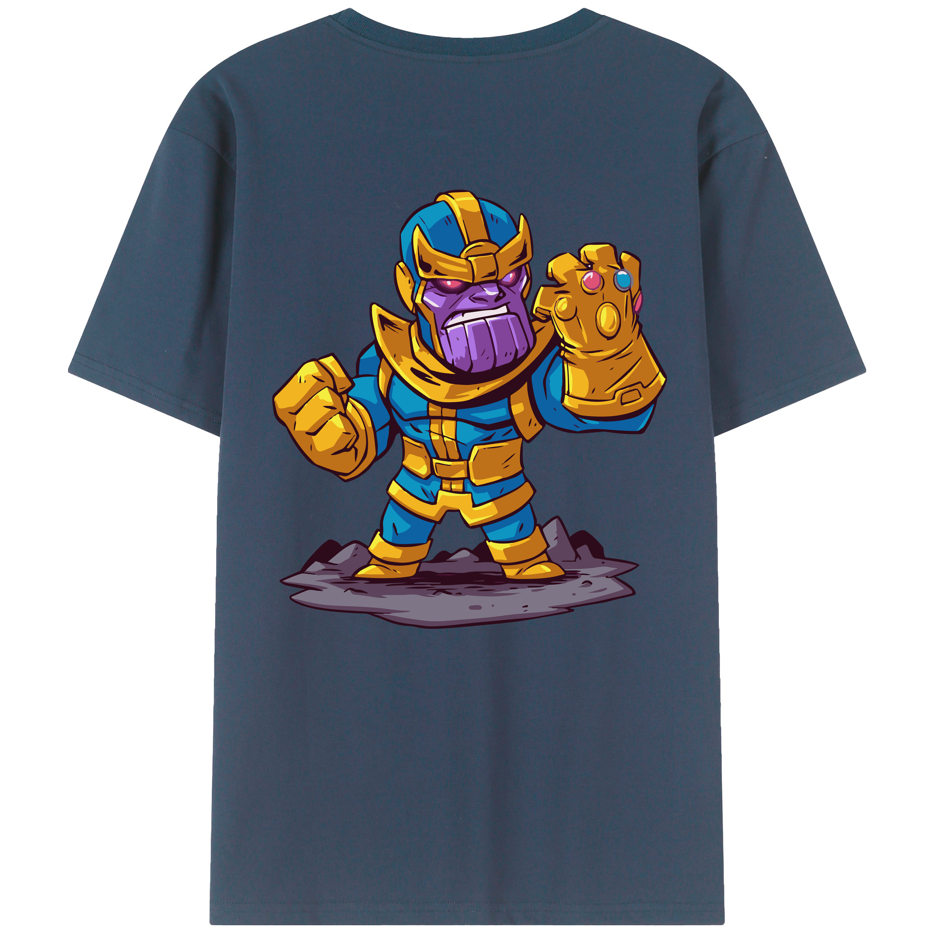 （画像用） アベンジャーズ The Avengers 綿100％ メンズ半袖Tシャツ（バックプリント） 通気性