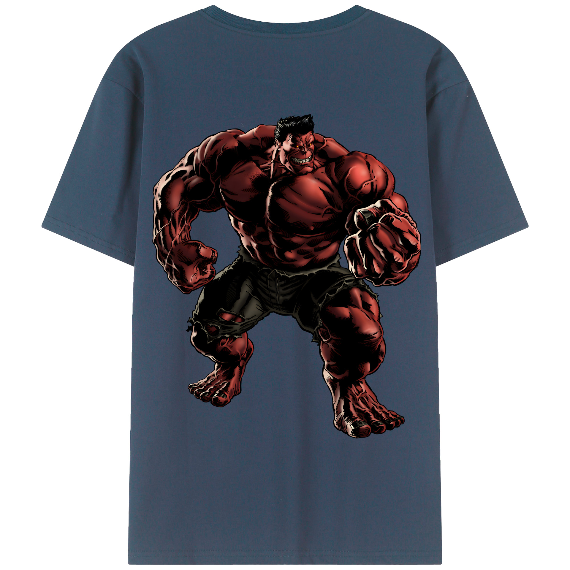 （画像用） アベンジャーズ The Avengers 綿100％ メンズ半袖Tシャツ（バックプリント） 通気性
