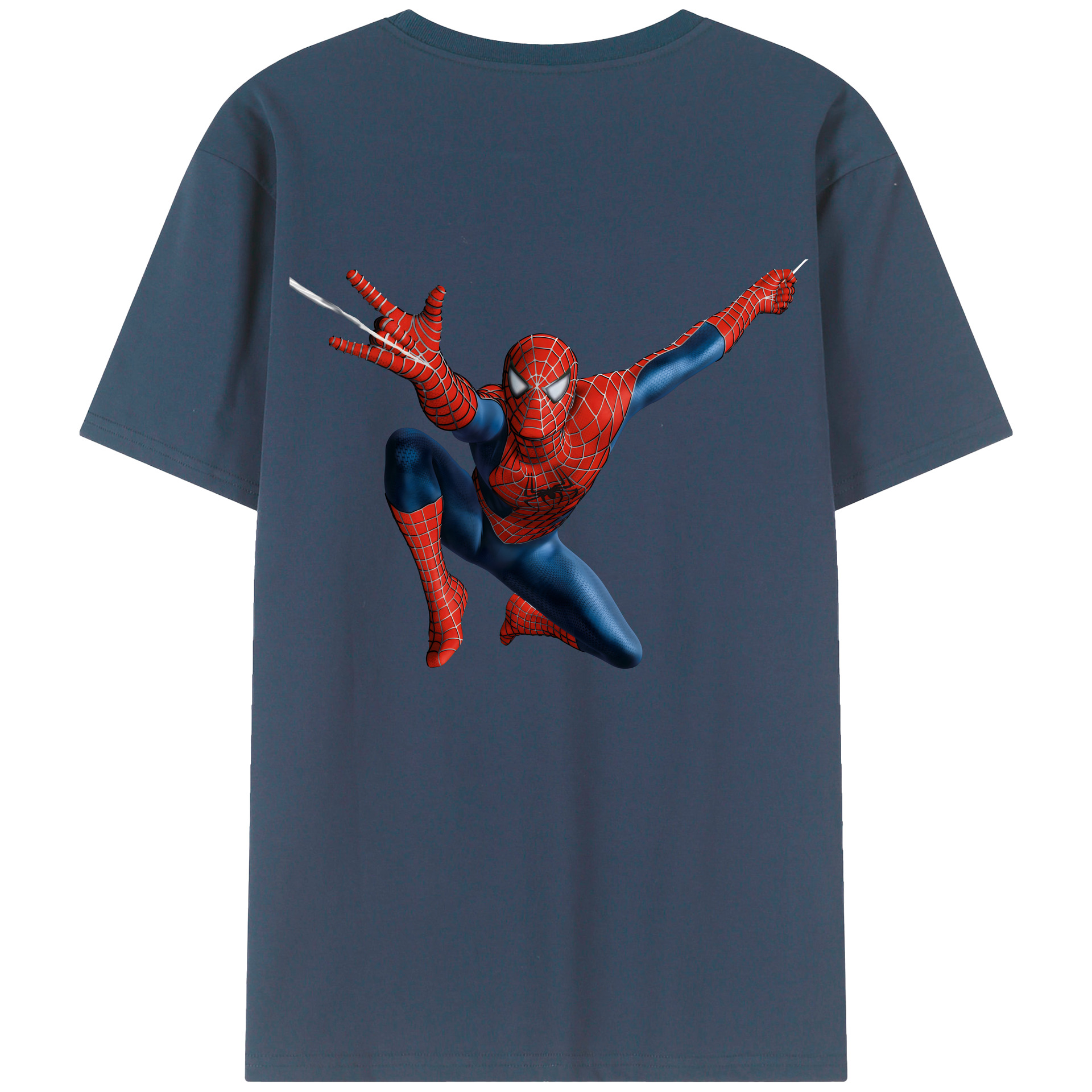 （画像用） アベンジャーズ The Avengers 綿100％ メンズ半袖Tシャツ（バックプリント） 通気性