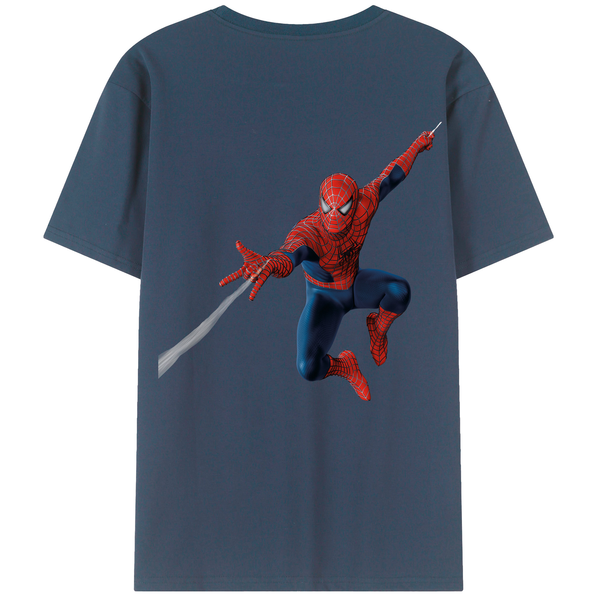 （画像用） アベンジャーズ The Avengers 綿100％ メンズ半袖Tシャツ（バックプリント） 通気性
