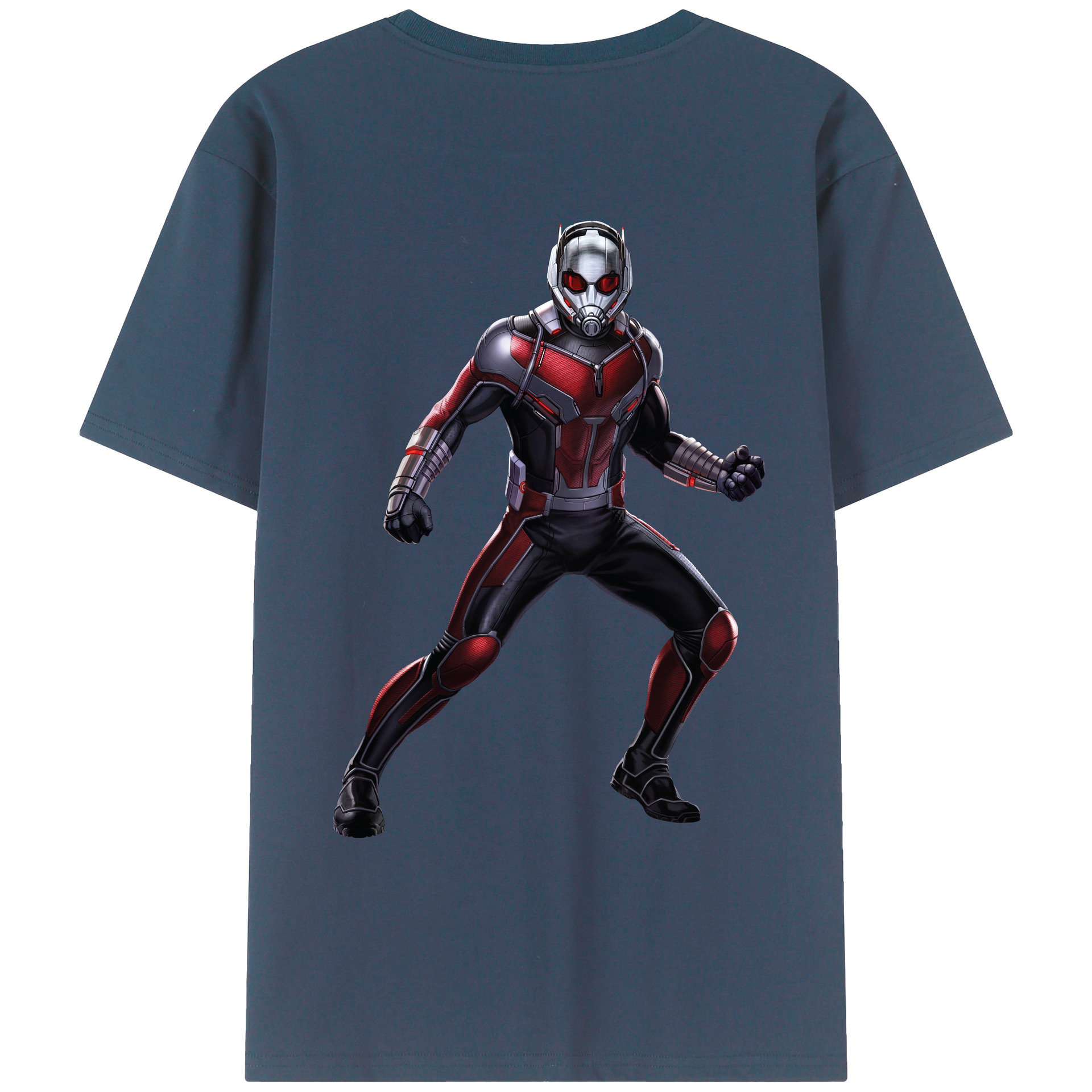 （画像用） アベンジャーズ The Avengers 綿100％ メンズ半袖Tシャツ（バックプリント） 通気性