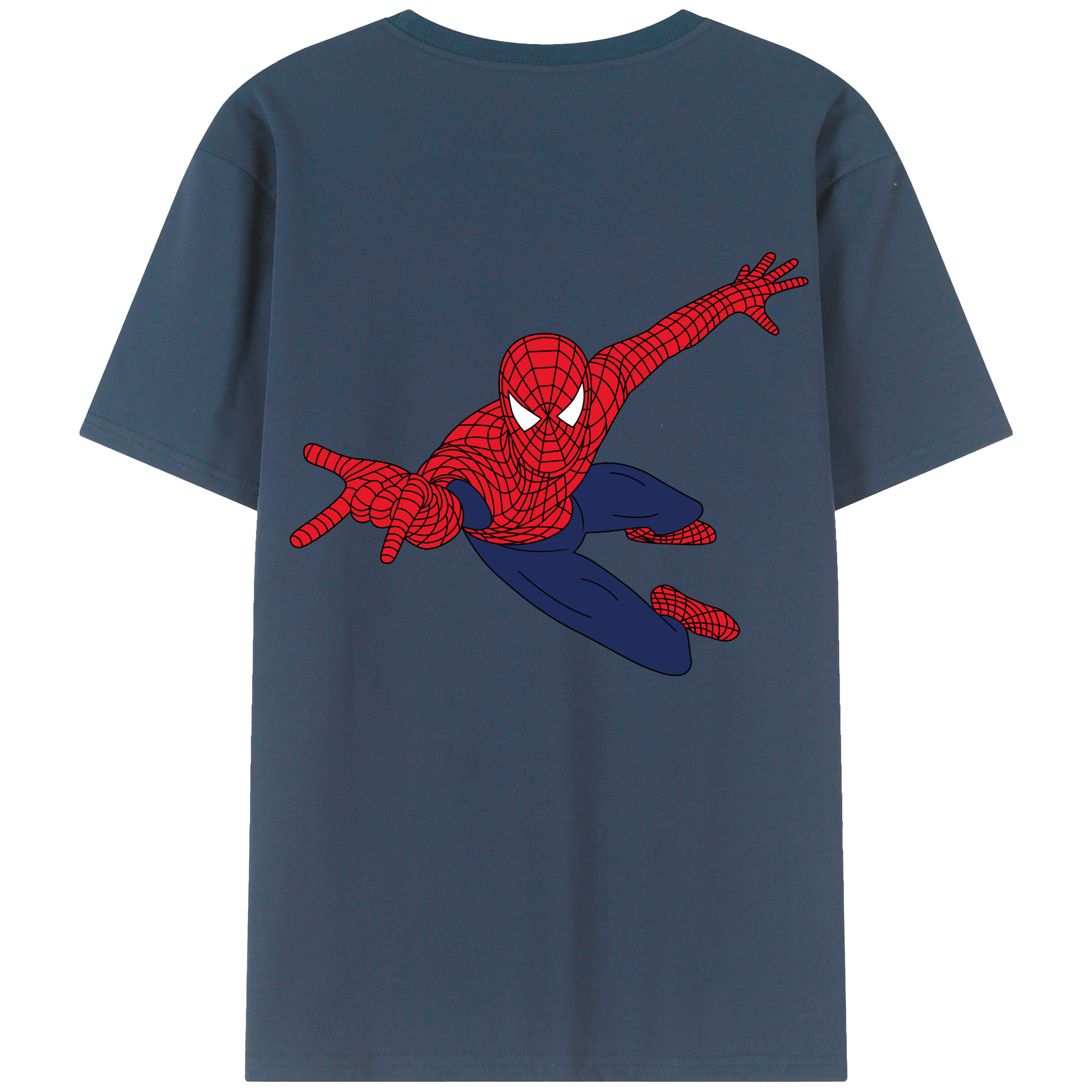 （画像用） アベンジャーズ The Avengers 綿100％ メンズ半袖Tシャツ（バックプリント） 通気性