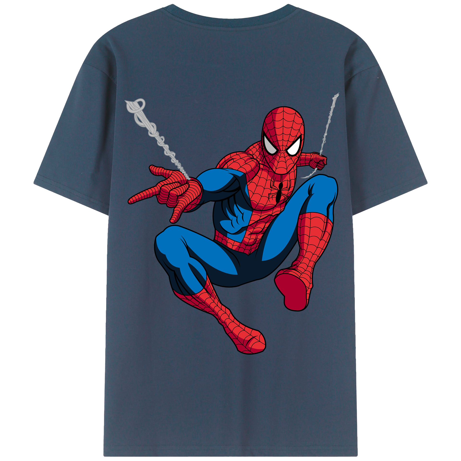 （画像用） アベンジャーズ The Avengers 綿100％ メンズ半袖Tシャツ（バックプリント） 通気性