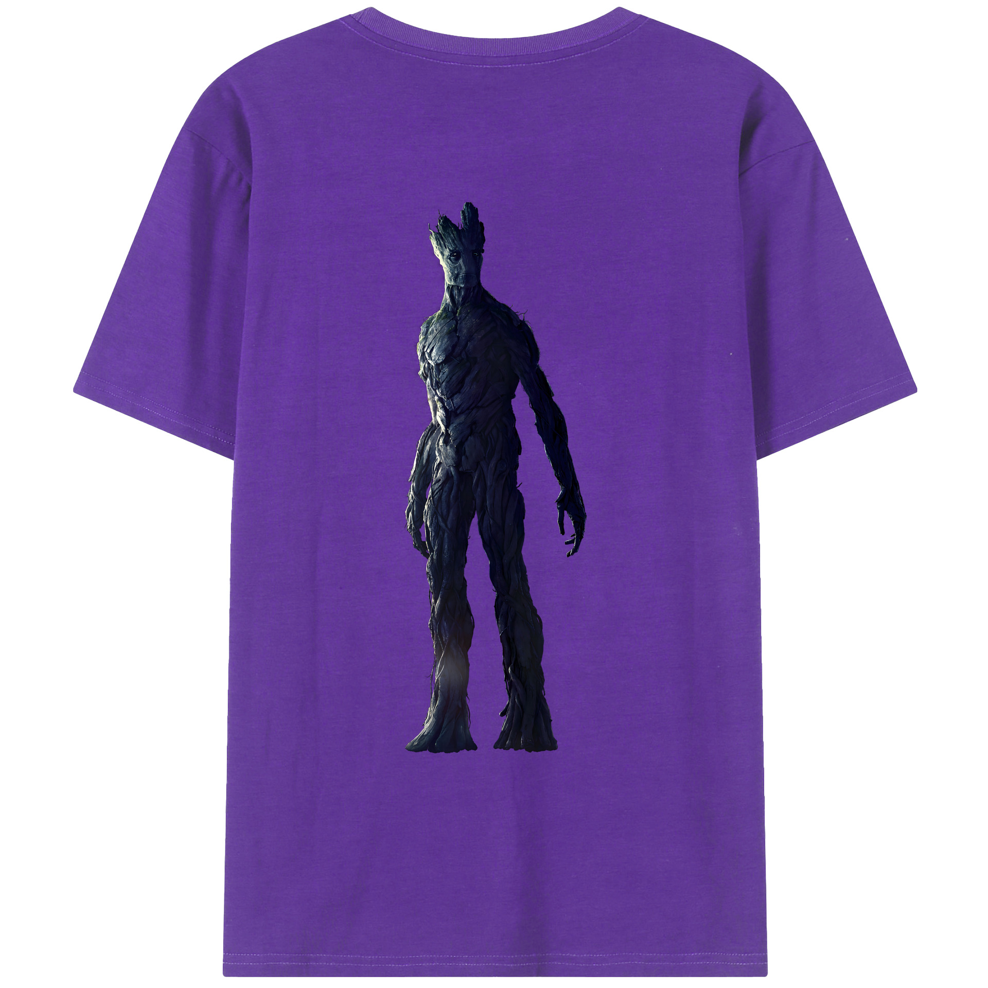 （画像用） アベンジャーズ The Avengers 綿100％ メンズ半袖Tシャツ（バックプリント） 通気性