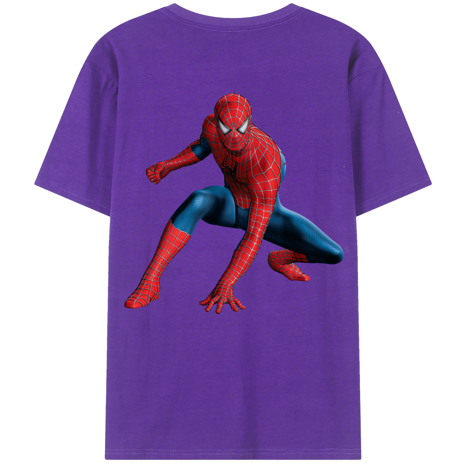 （画像用） アベンジャーズ The Avengers 綿100％ メンズ半袖Tシャツ（バックプリント） 通気性