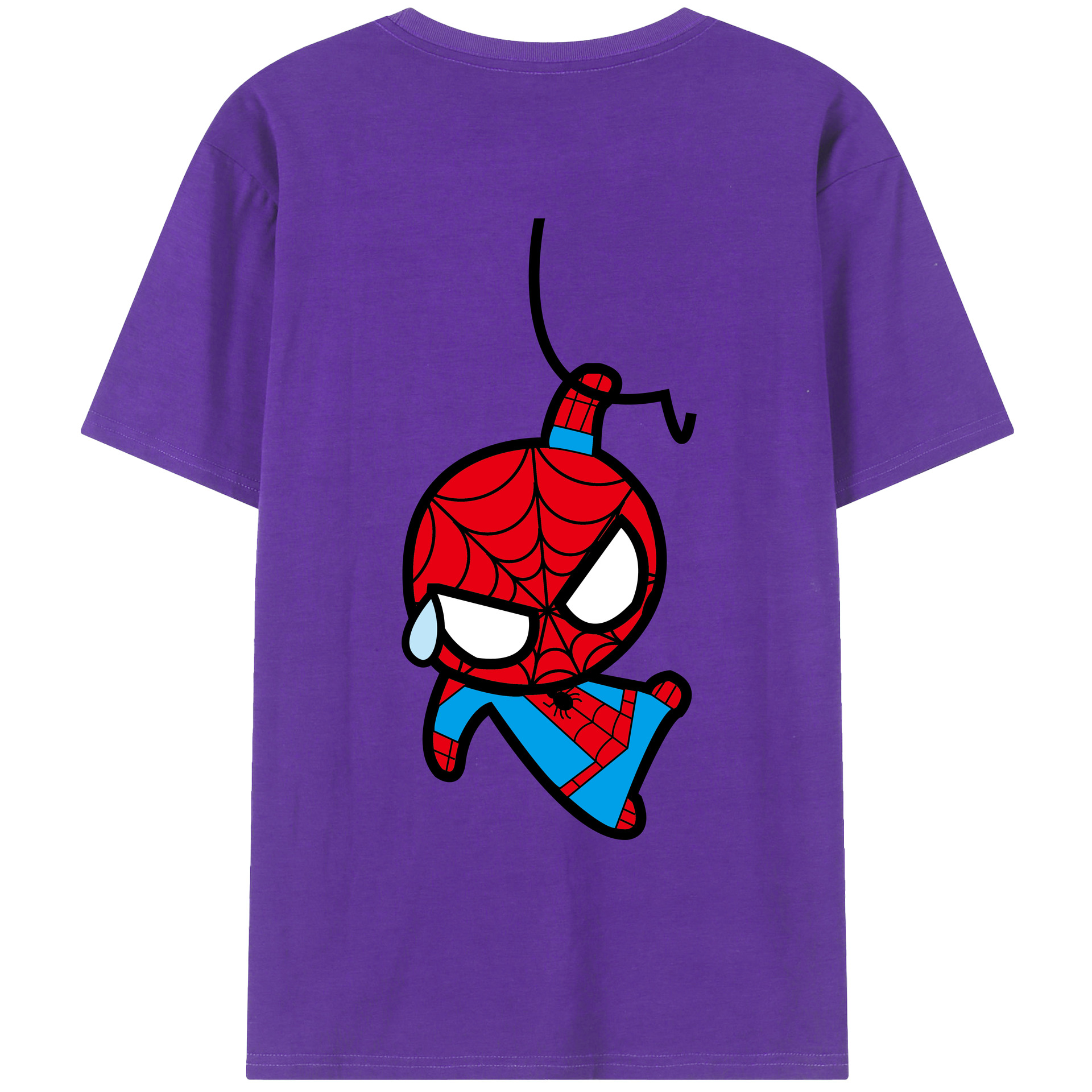 （画像用） アベンジャーズ The Avengers 綿100％ メンズ半袖Tシャツ（バックプリント） 通気性