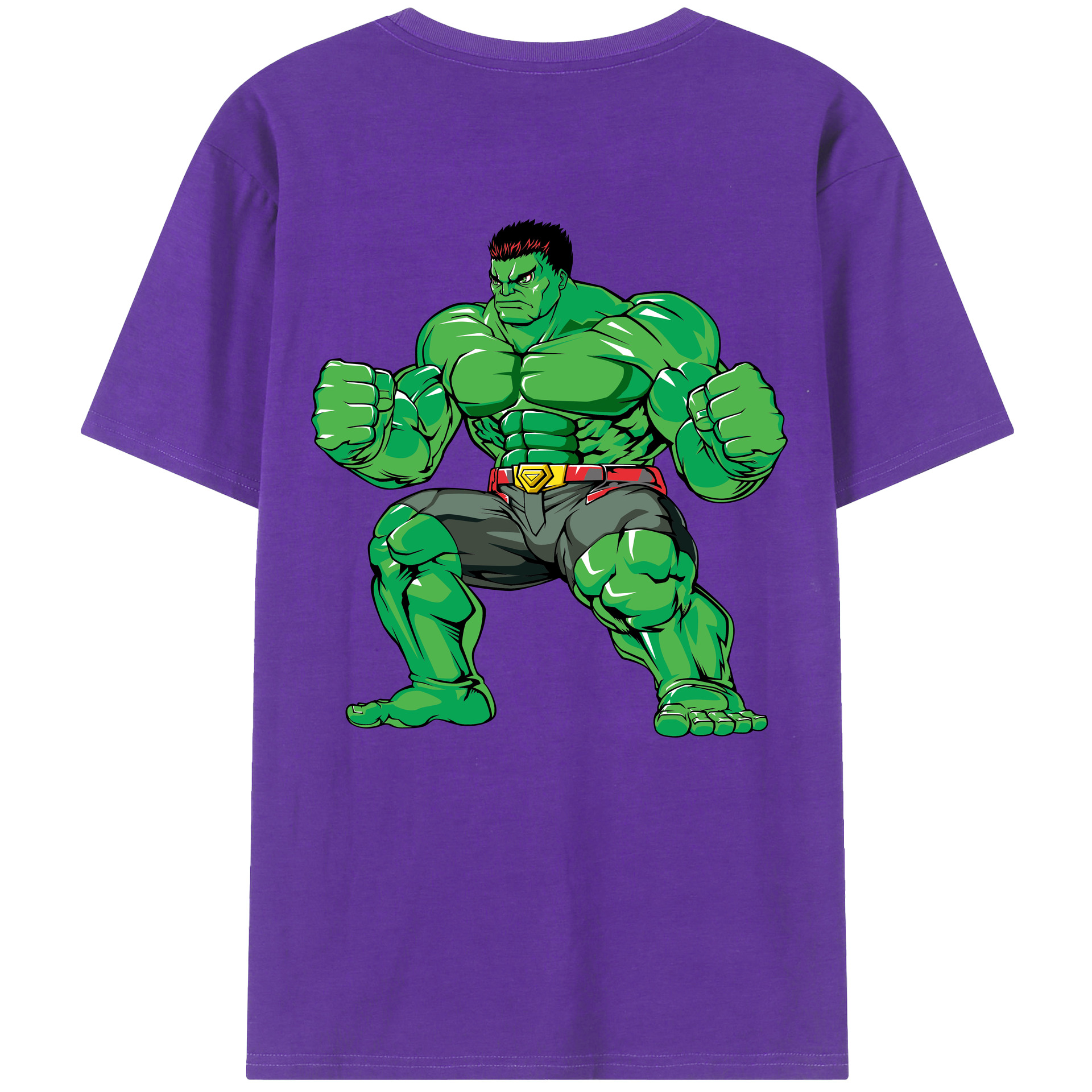 （画像用） アベンジャーズ The Avengers 綿100％ メンズ半袖Tシャツ（バックプリント） 通気性
