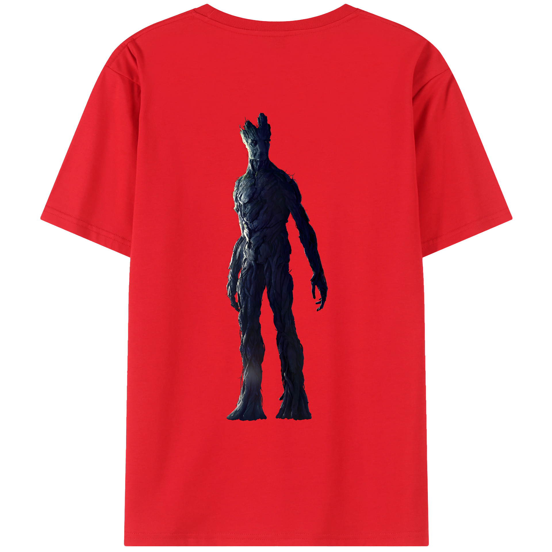 （画像用） アベンジャーズ The Avengers 綿100％ メンズ半袖Tシャツ（バックプリント） 通気性