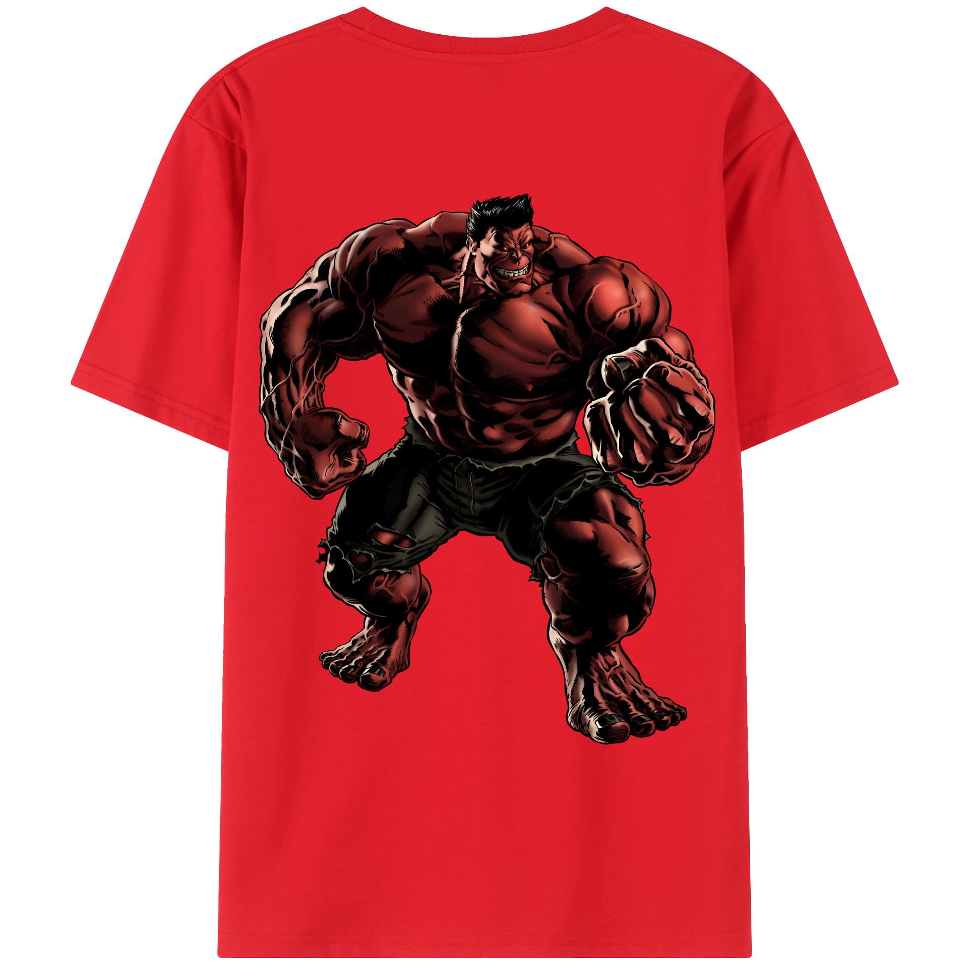 （画像用） アベンジャーズ The Avengers 綿100％ メンズ半袖Tシャツ（バックプリント） 通気性