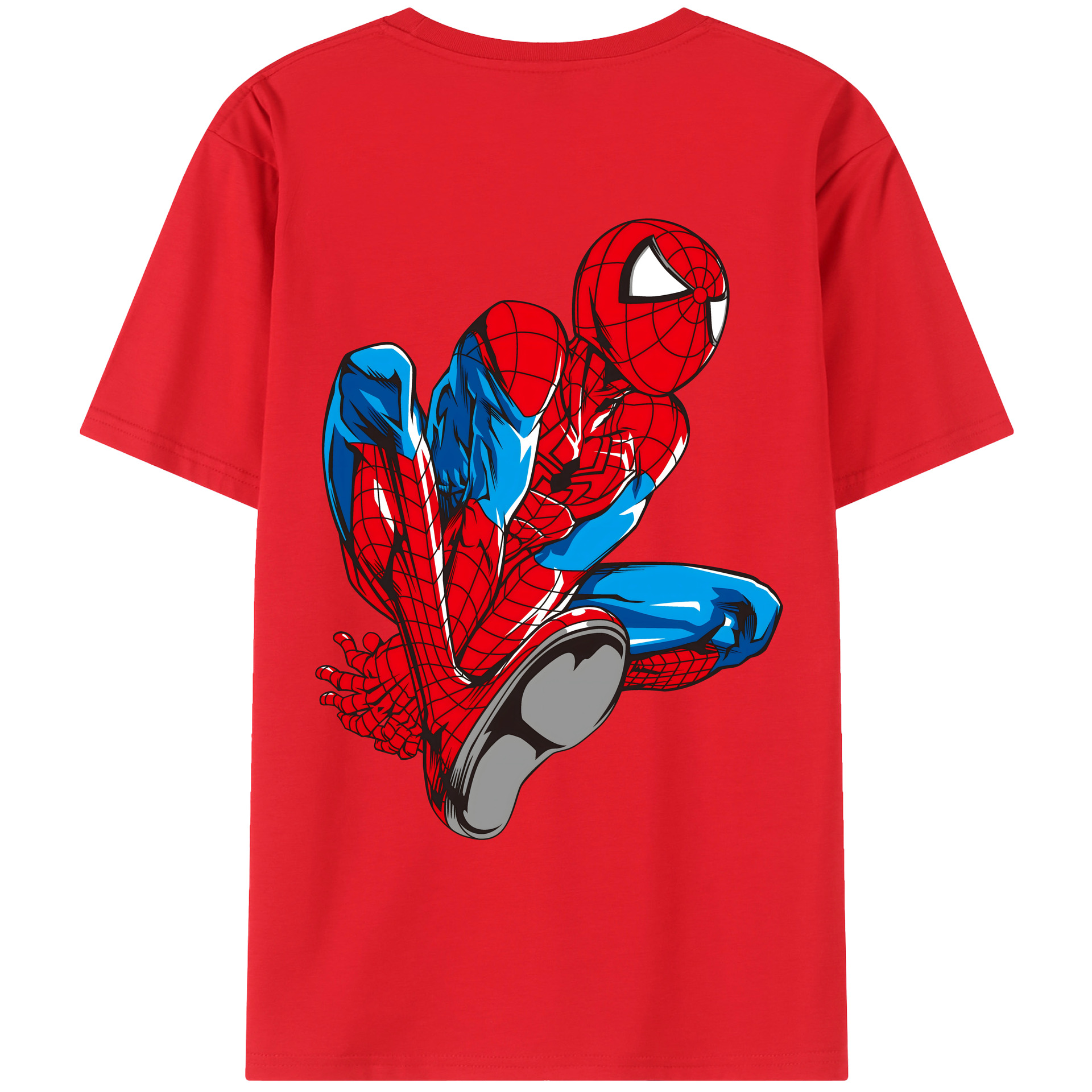 （画像用） アベンジャーズ The Avengers 綿100％ メンズ半袖Tシャツ（バックプリント） 通気性