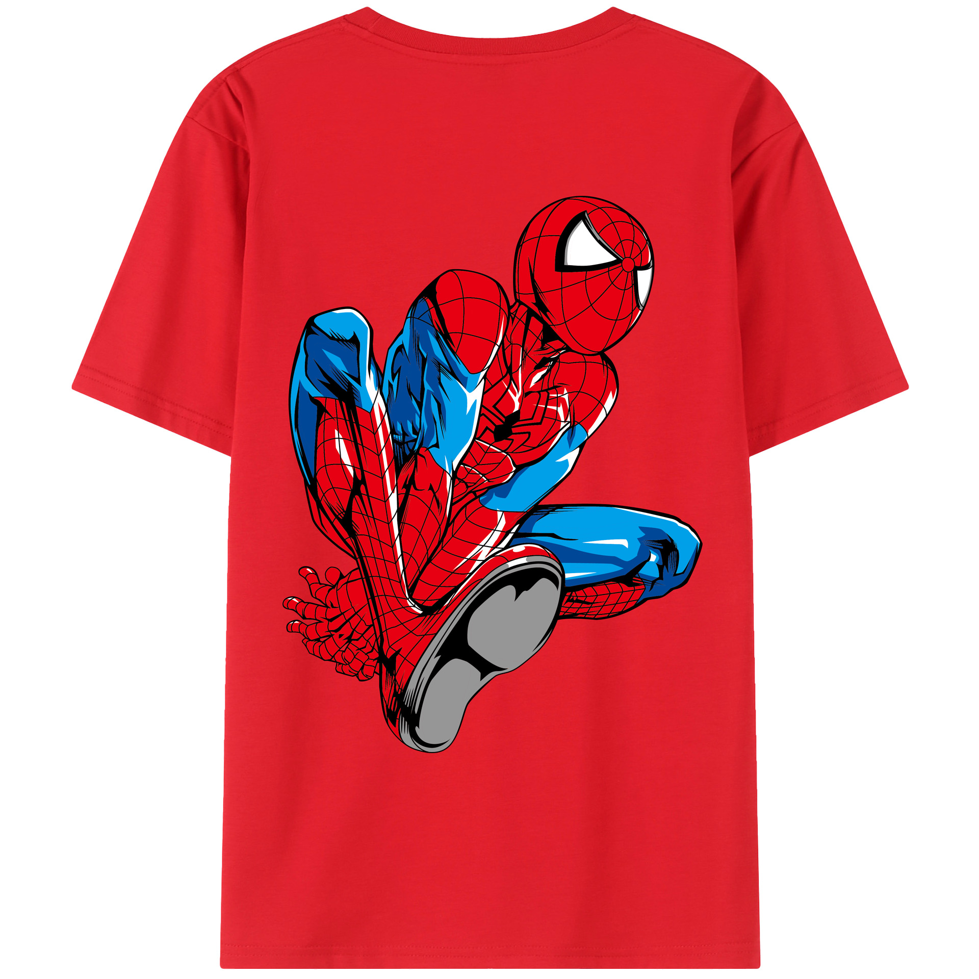 （画像用） アベンジャーズ The Avengers 綿100％ メンズ半袖Tシャツ（バックプリント） 通気性