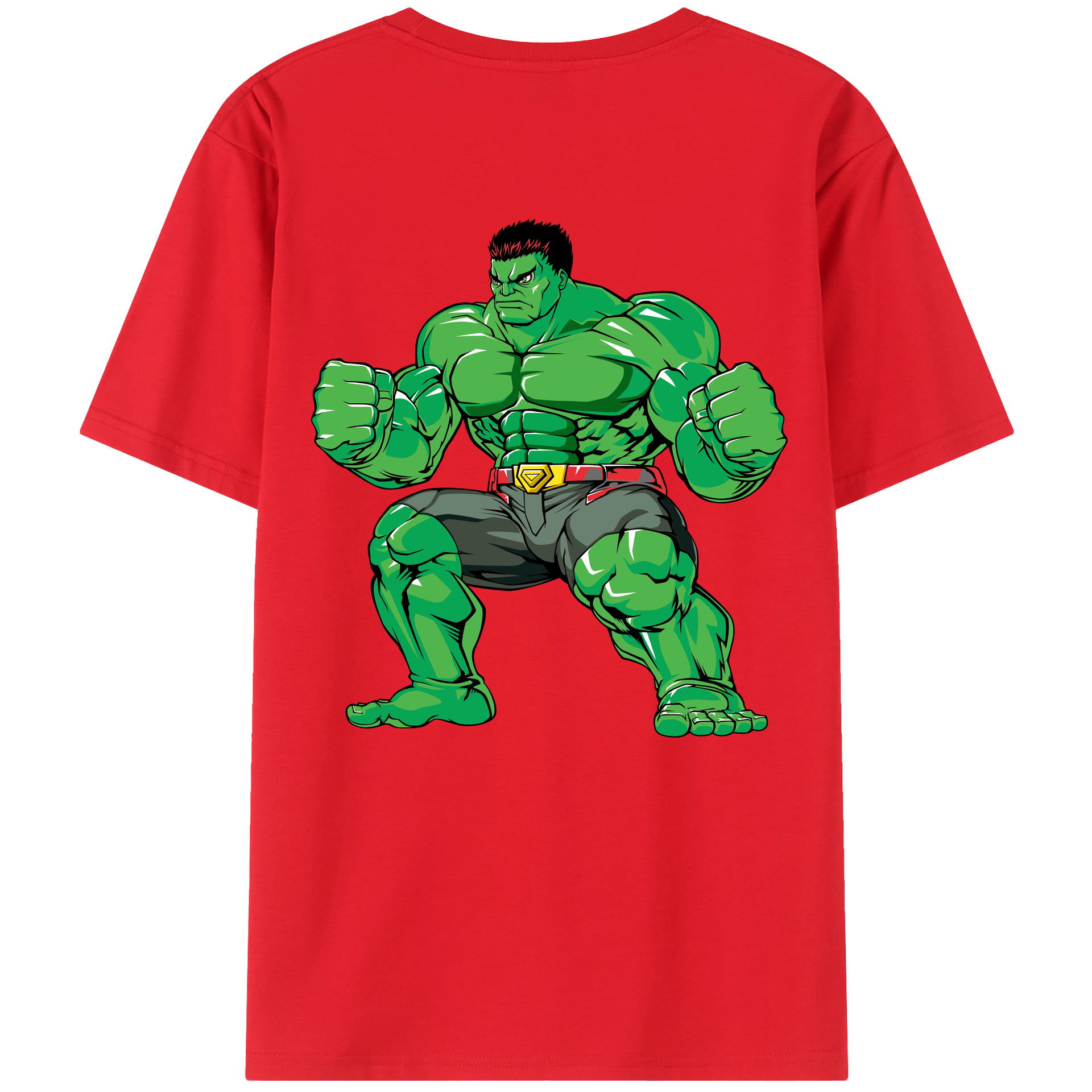 （画像用） アベンジャーズ The Avengers 綿100％ メンズ半袖Tシャツ（バックプリント） 通気性