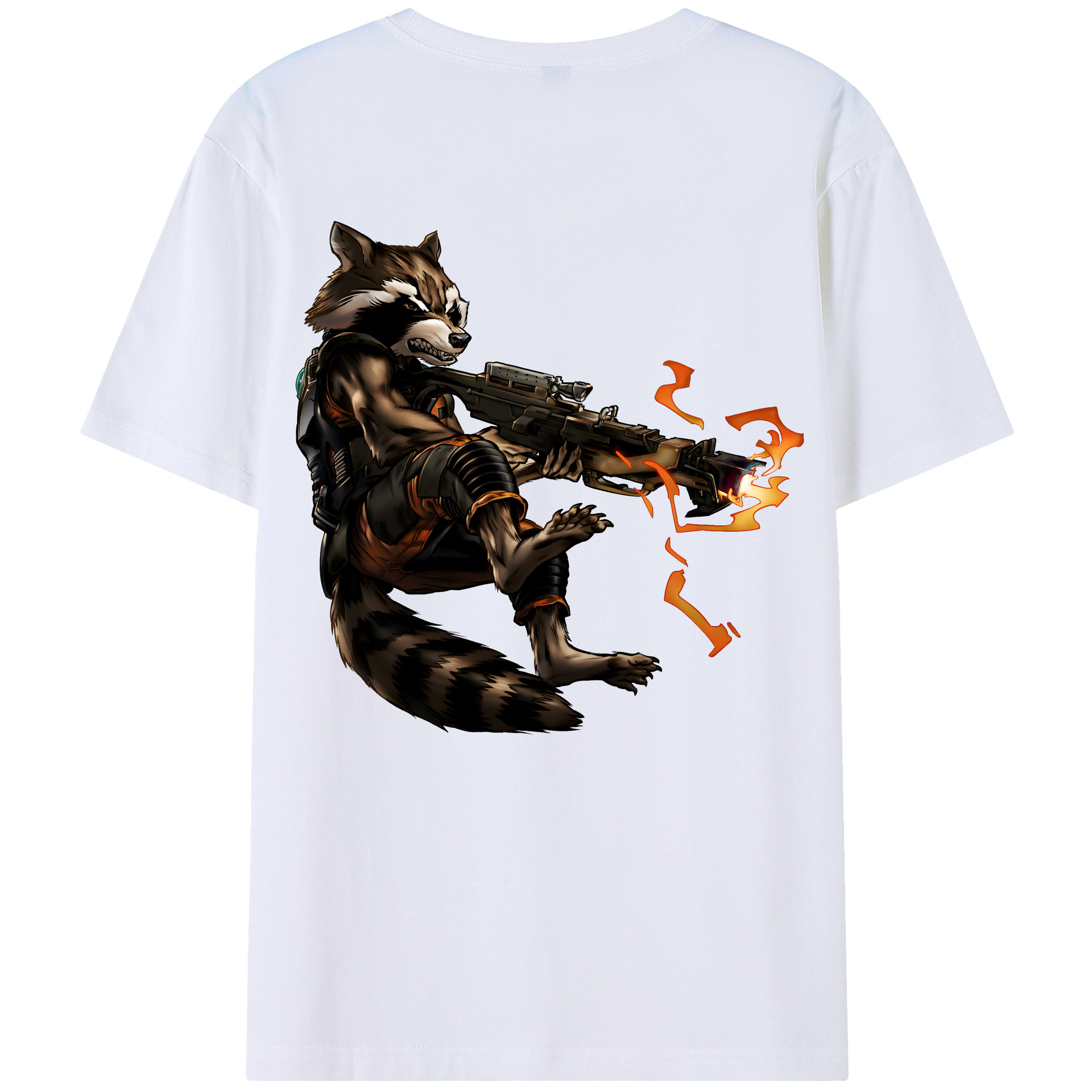 （画像用） アベンジャーズ The Avengers 綿100％ メンズ半袖Tシャツ（バックプリント） 通気性