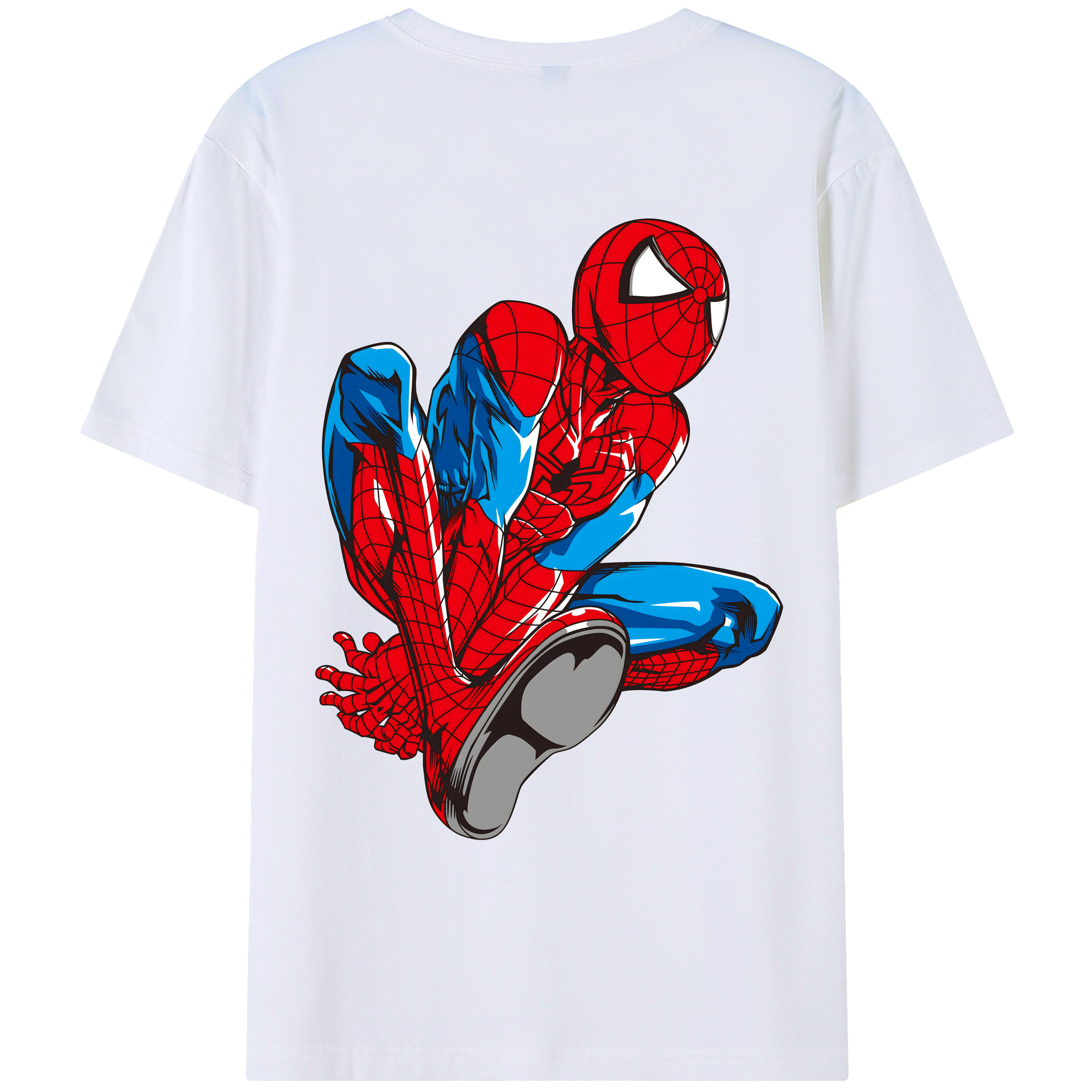 （画像用） アベンジャーズ The Avengers 綿100％ メンズ半袖Tシャツ（バックプリント） 通気性