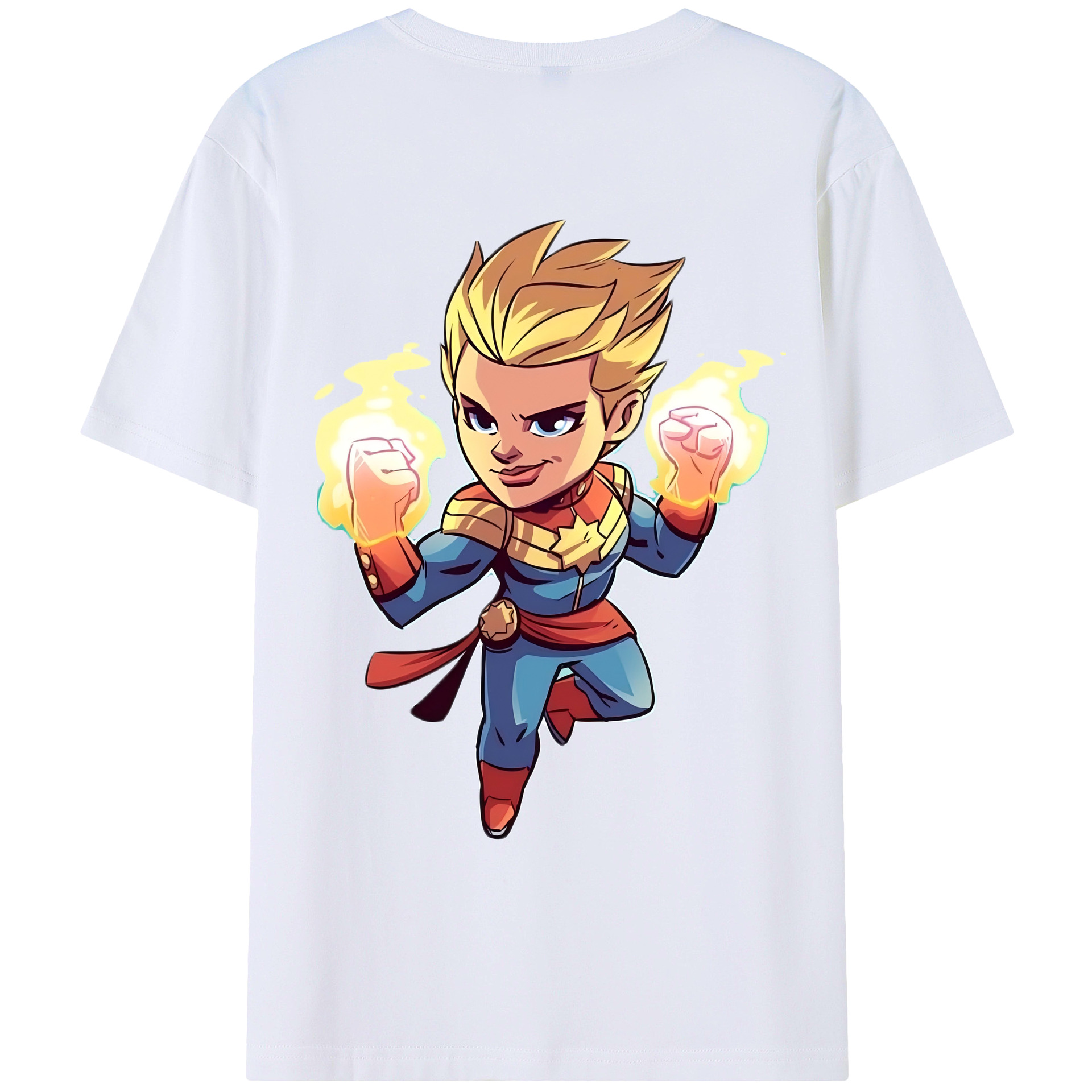 （画像用） アベンジャーズ The Avengers 綿100％ メンズ半袖Tシャツ（バックプリント） 通気性
