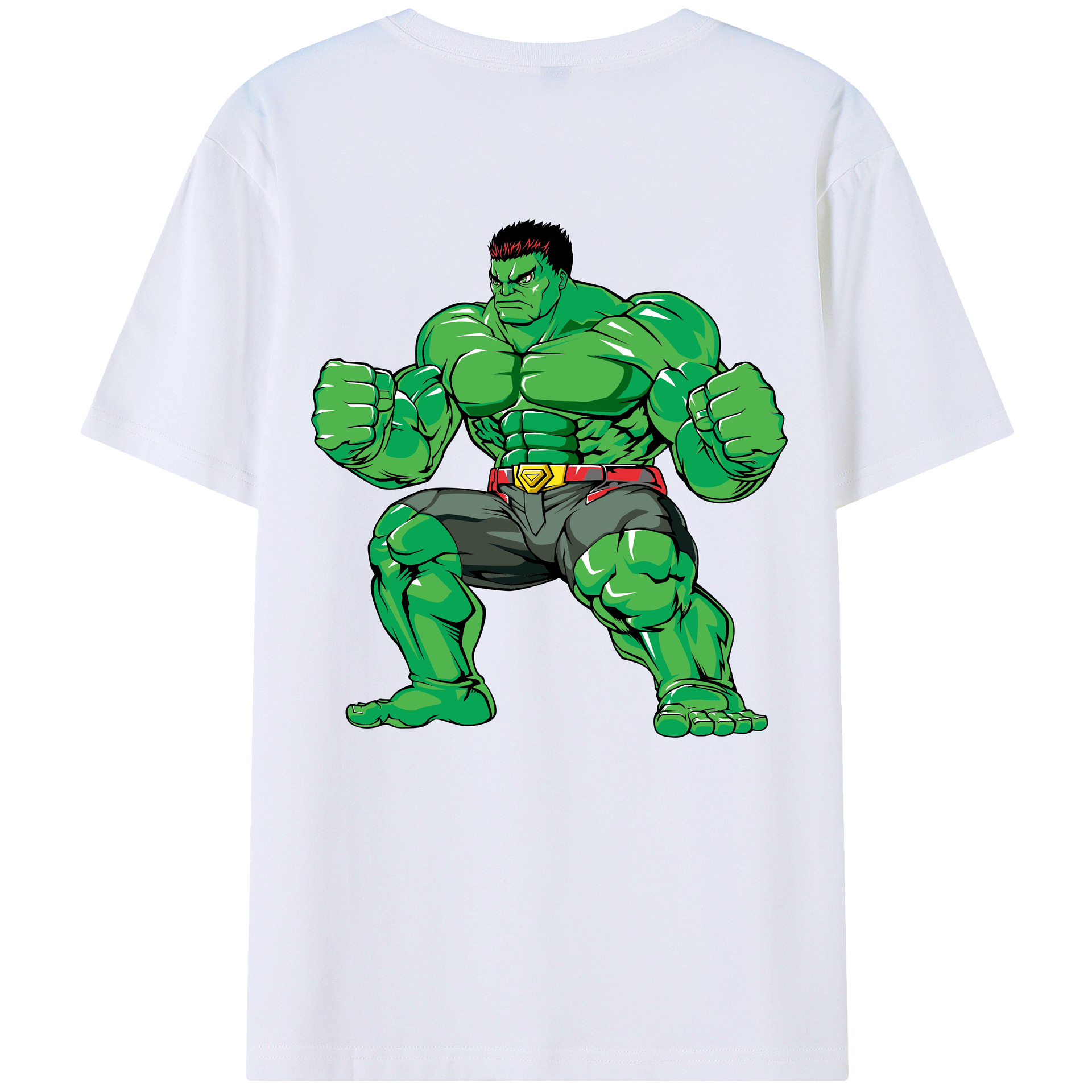 （画像用） アベンジャーズ The Avengers 綿100％ メンズ半袖Tシャツ（バックプリント） 通気性