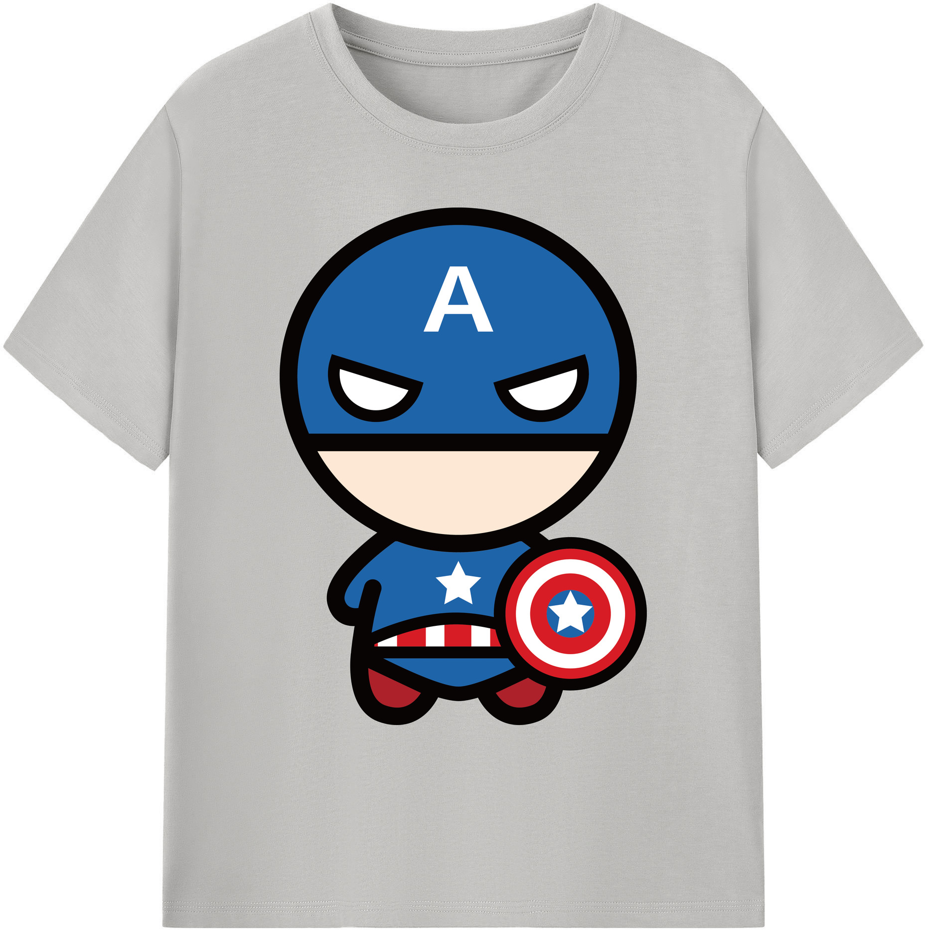 （画像用） アベンジャーズ The Avengers 綿100％ メンズ半袖Tシャツ｜肌触りやわらか＆通気性