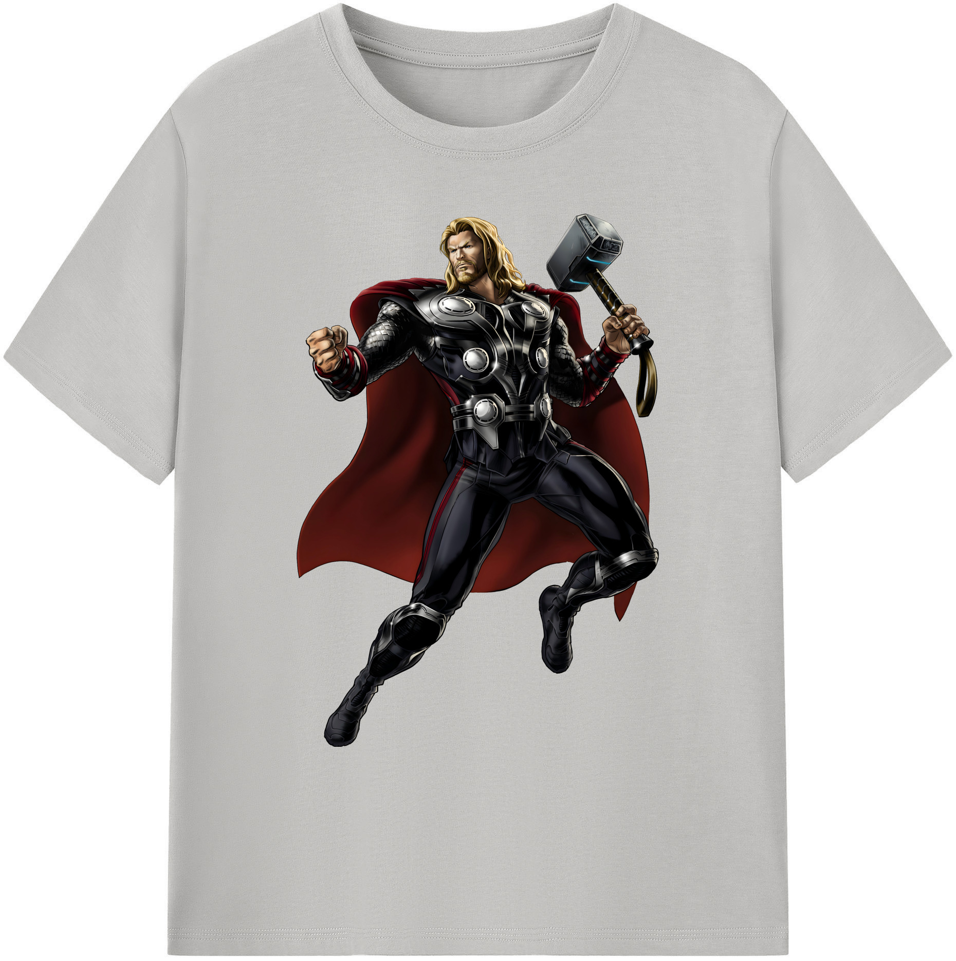 （画像用） アベンジャーズ The Avengers 綿100％ メンズ半袖Tシャツ｜肌触りやわらか＆通気性