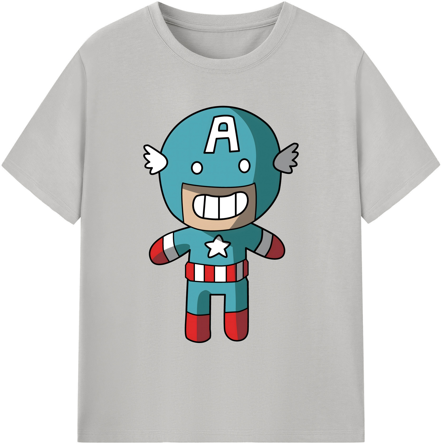 （画像用） アベンジャーズ The Avengers 綿100％ メンズ半袖Tシャツ｜肌触りやわらか＆通気性