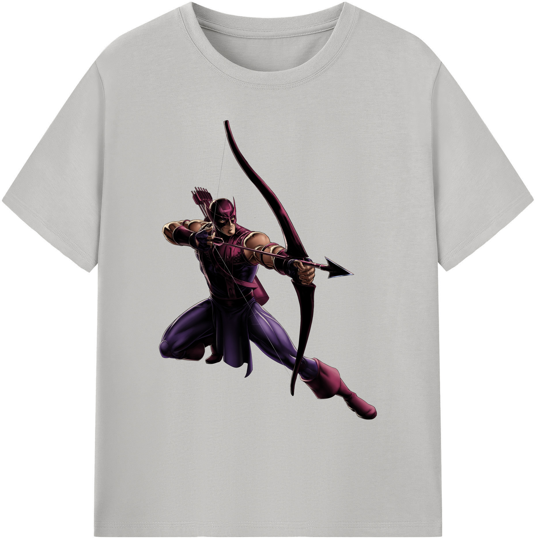 （画像用） アベンジャーズ The Avengers 綿100％ メンズ半袖Tシャツ｜肌触りやわらか＆通気性
