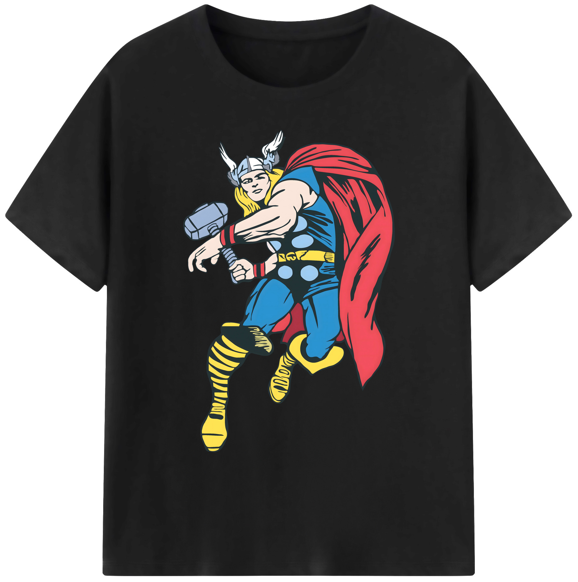 （画像用） アベンジャーズ The Avengers 綿100％ メンズ半袖Tシャツ｜肌触りやわらか＆通気性