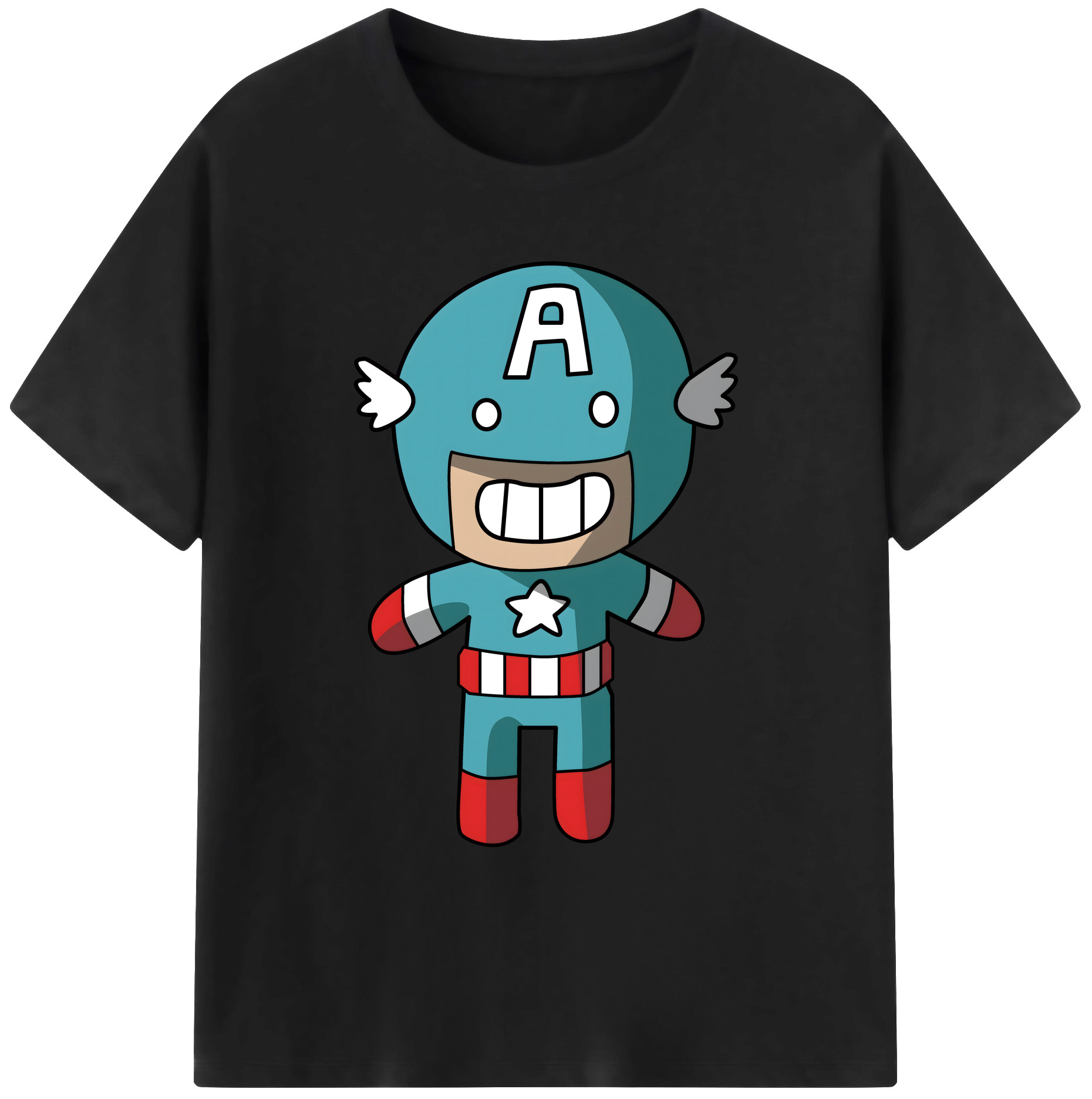 （画像用） アベンジャーズ The Avengers 綿100％ メンズ半袖Tシャツ｜肌触りやわらか＆通気性